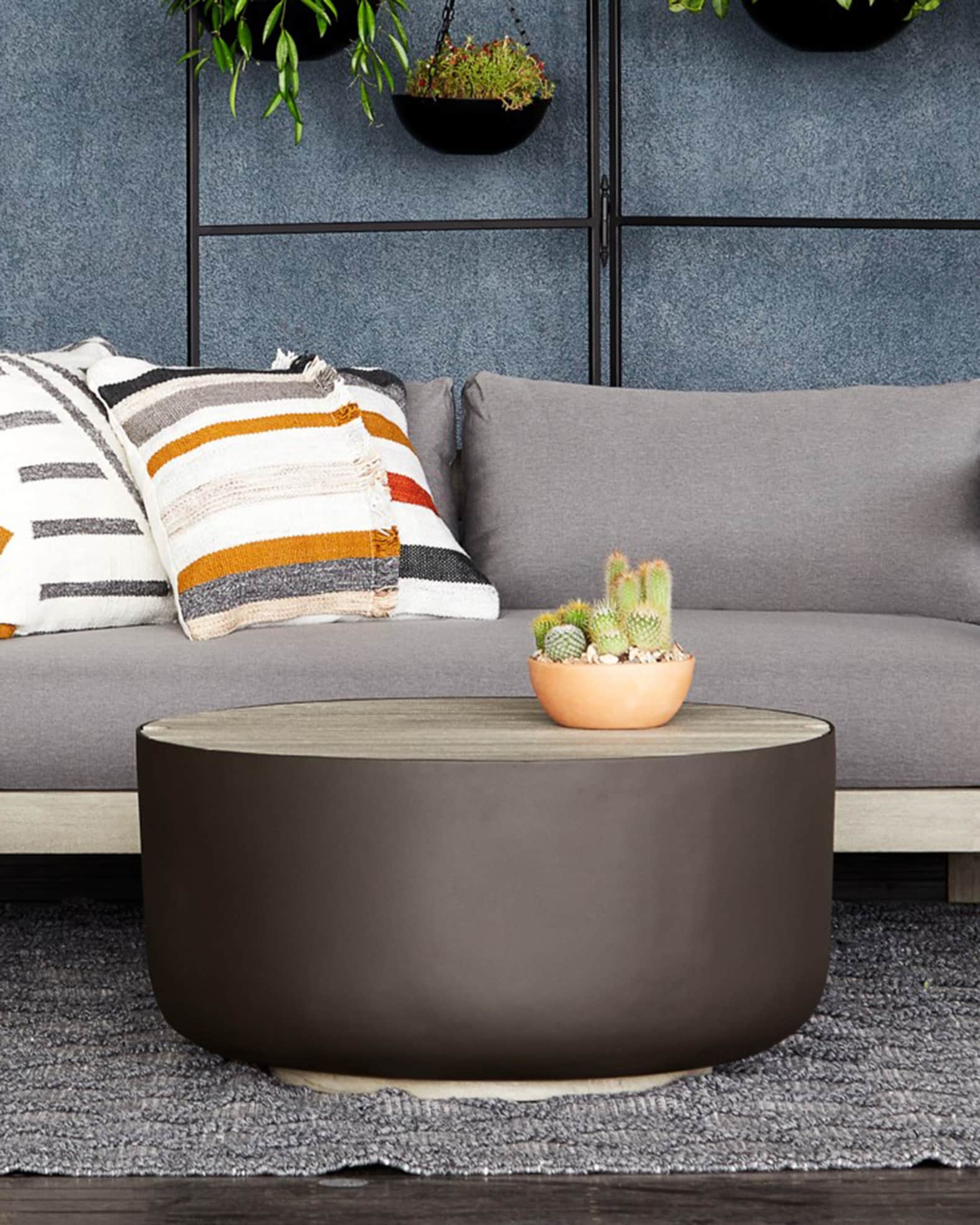 Low coffee table outdoor outlet