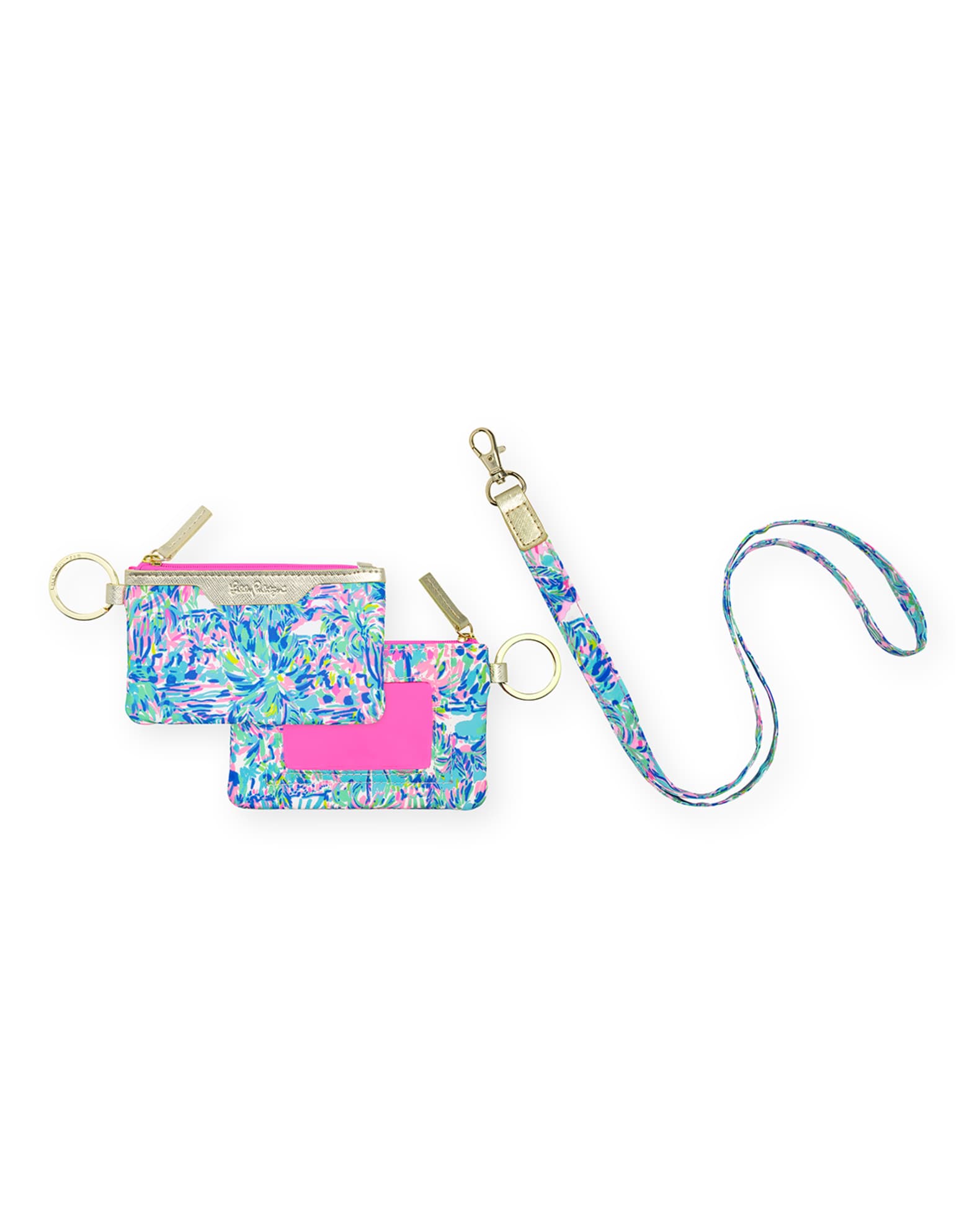 Lilly Pulitzer Cabana Cocktail Lanyard & ID Case Set | Horchow