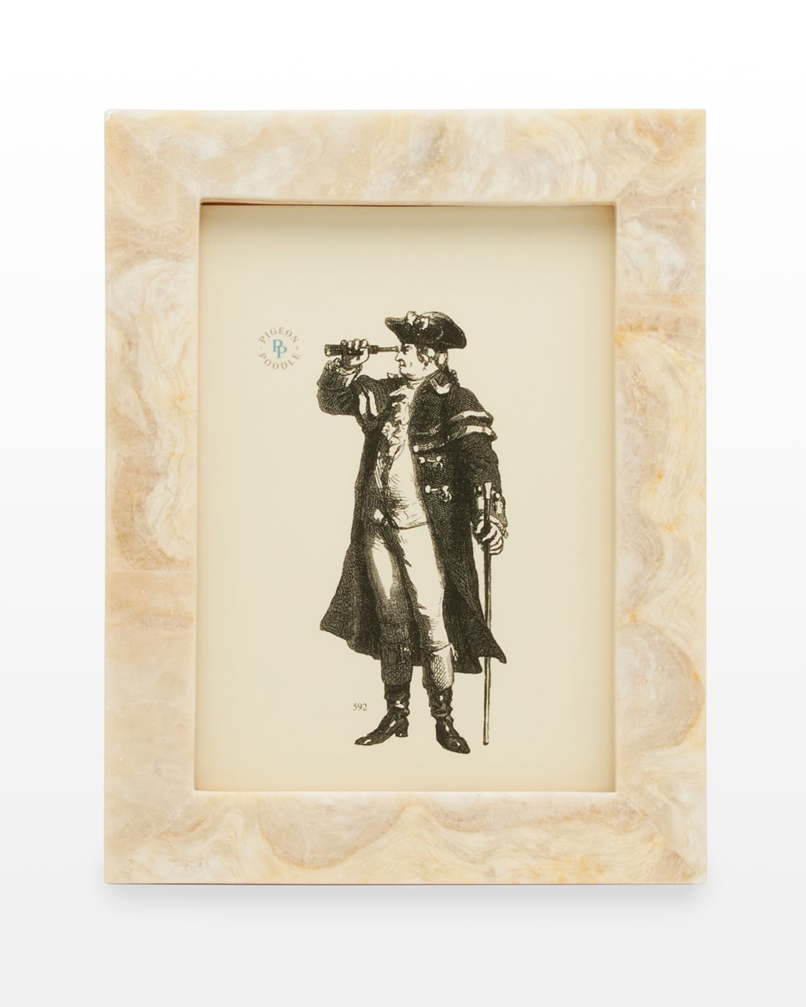 Pigeon and Poodle Helena Frame, 5x7 Horchow