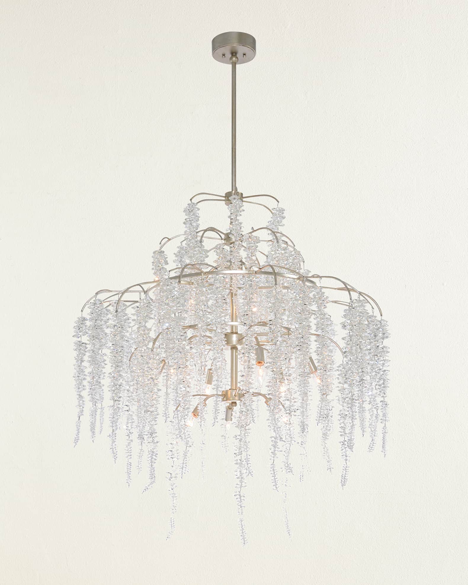 12 light crystal chandelier clearance