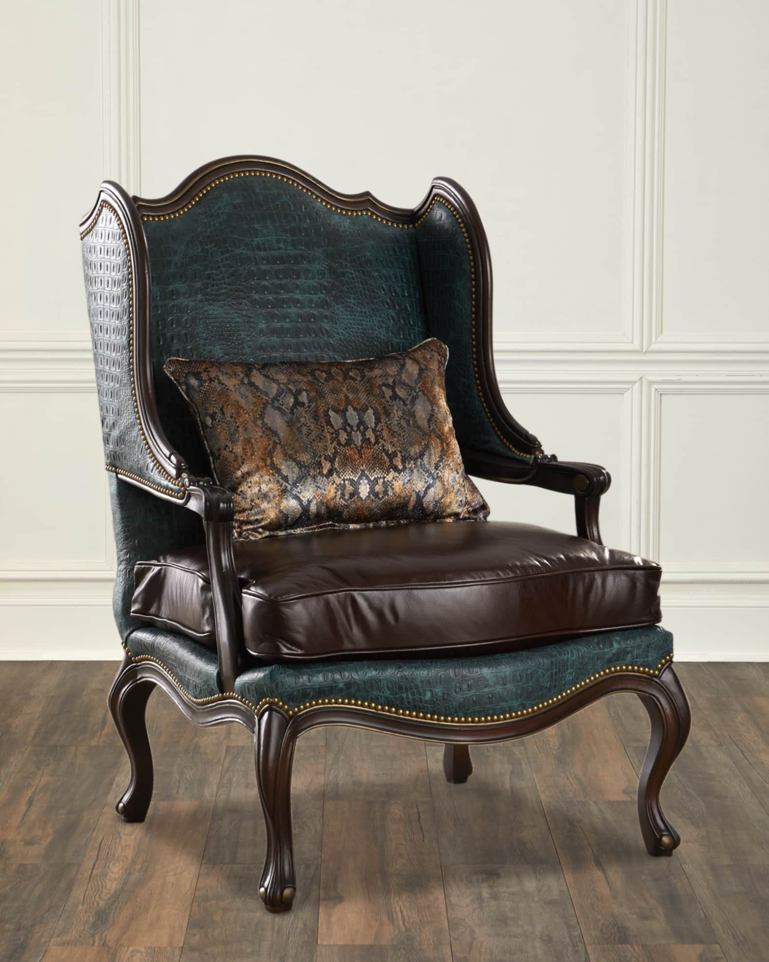 Massoud wingback chair shop