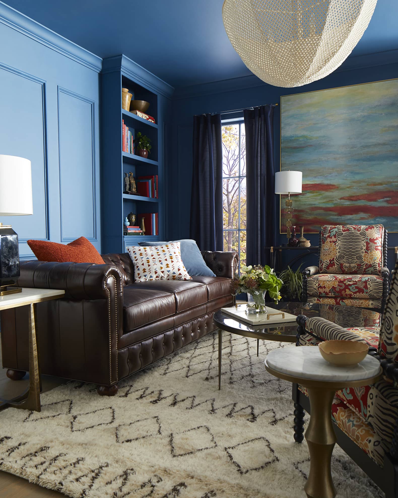 Massoud Zuri Spindle Chair | Horchow