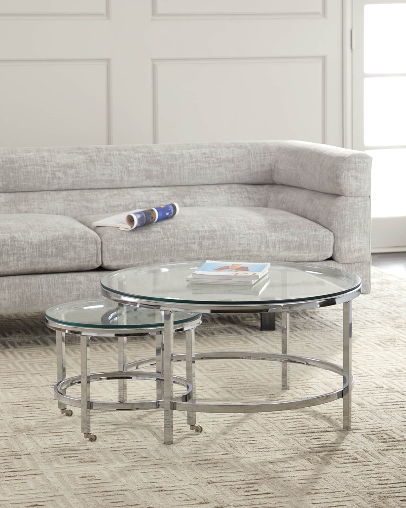 Miley 2 Piece Nesting Coffee Table Horchow