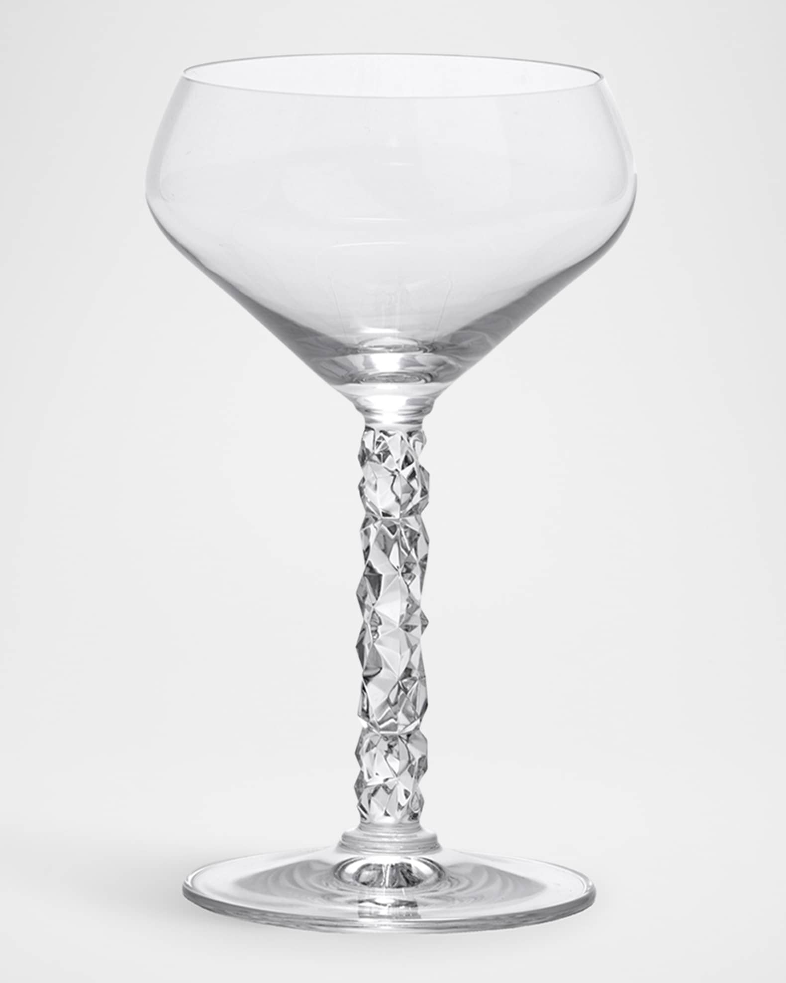 Orrefors Carat Coupe Glasses, Set of Two
