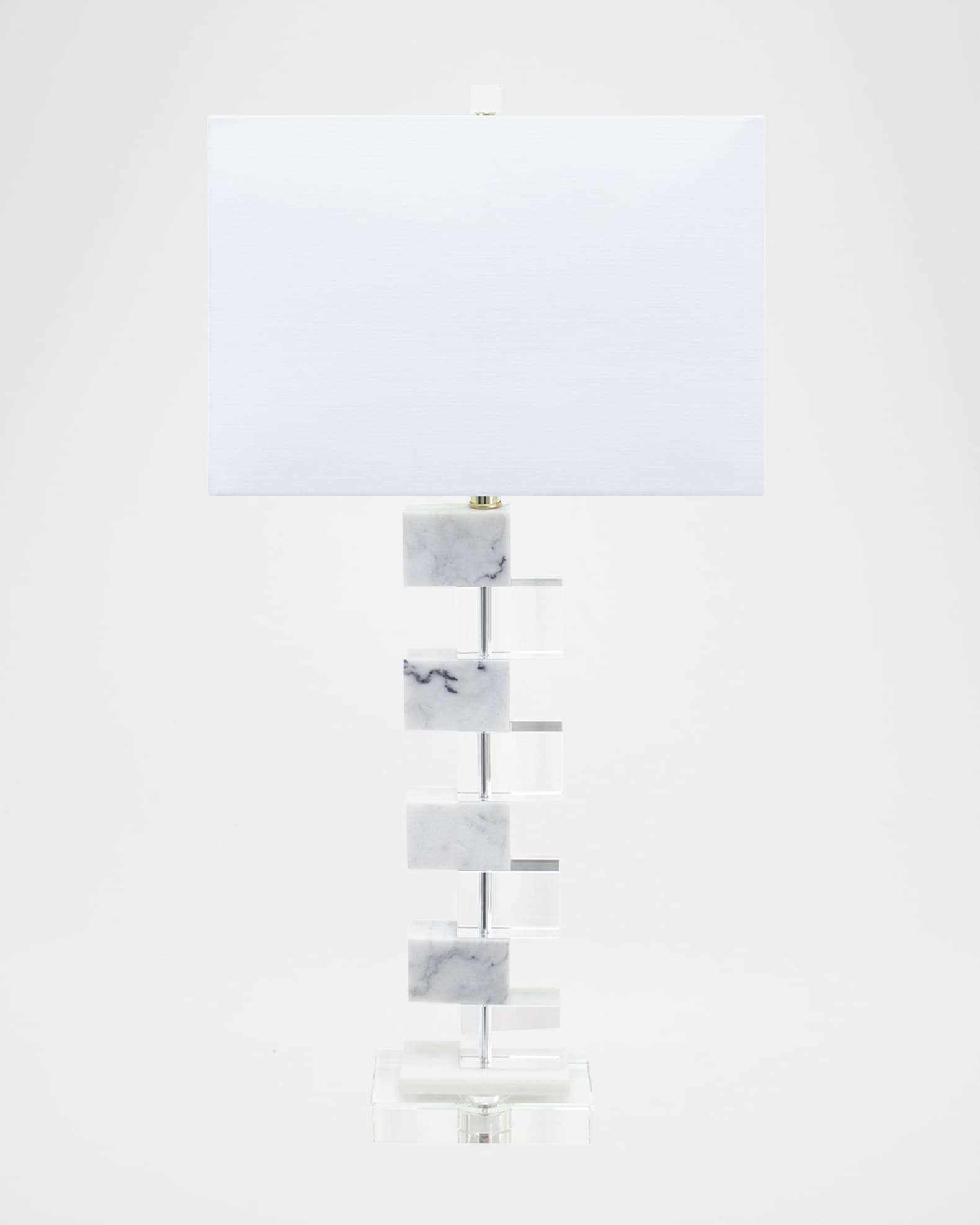 Couture Lamps Jacobs Marble & Crystal Table Lamp