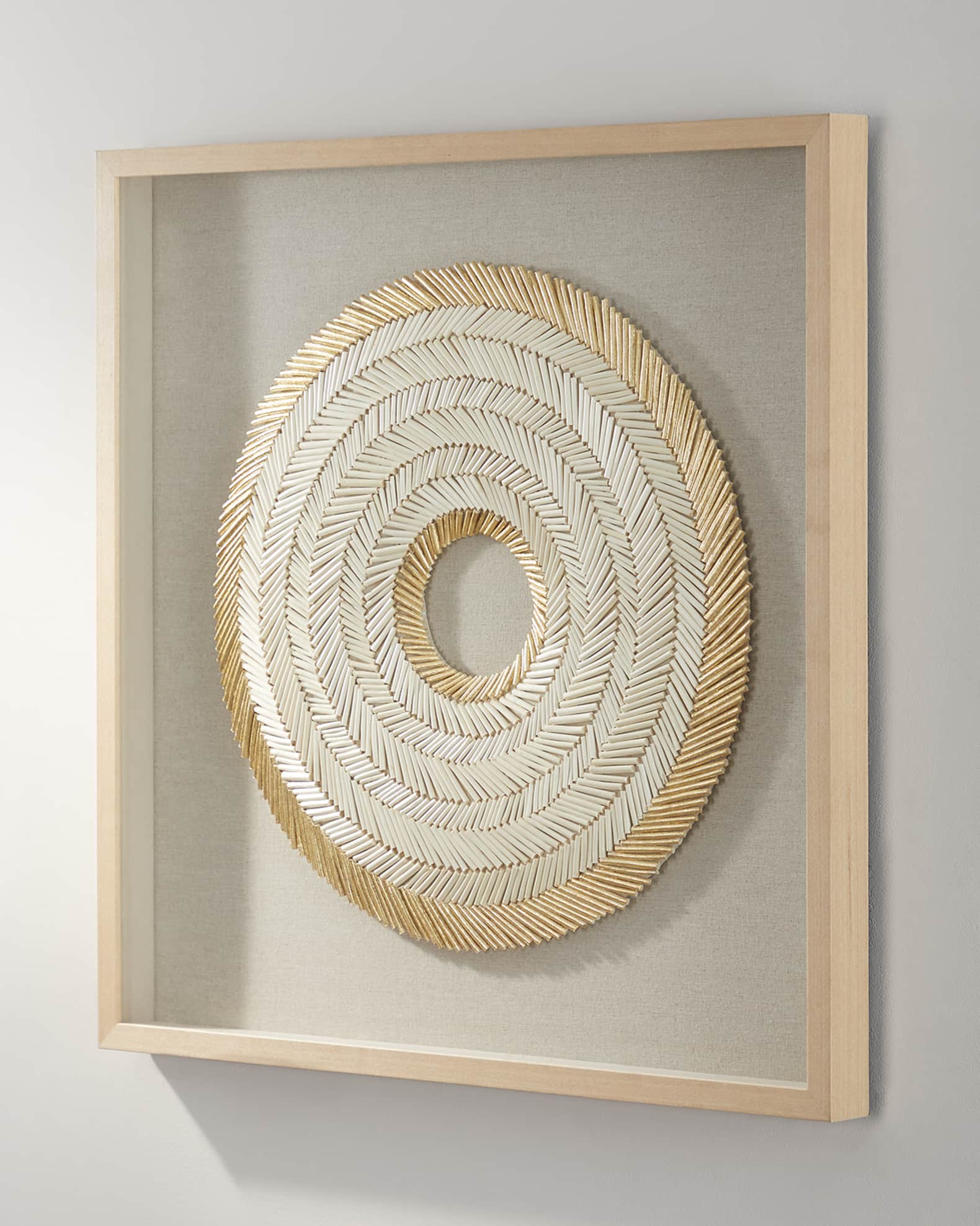 Jamie Young Clay Wall Art In Acrylic Box Horchow