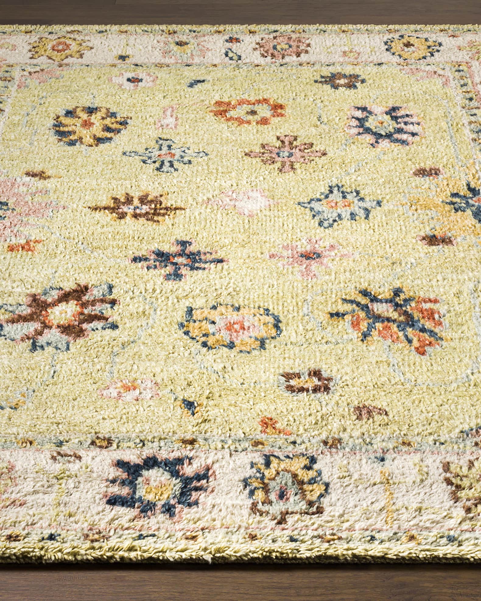 Hand knotted wool hot sale rugs