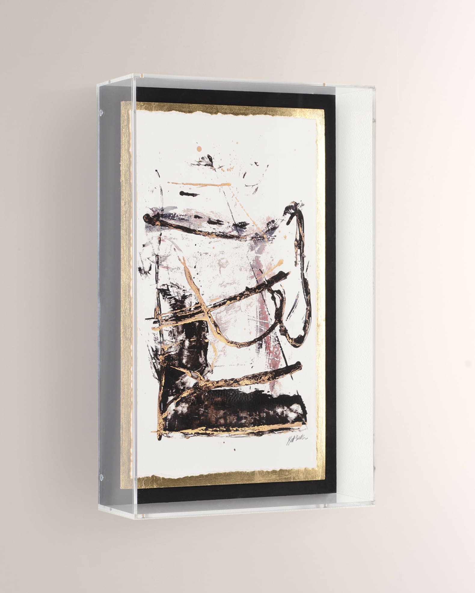 JohnRichard Collection "Gold Splash II" Giclee Wall Art by Robert Williams Horchow