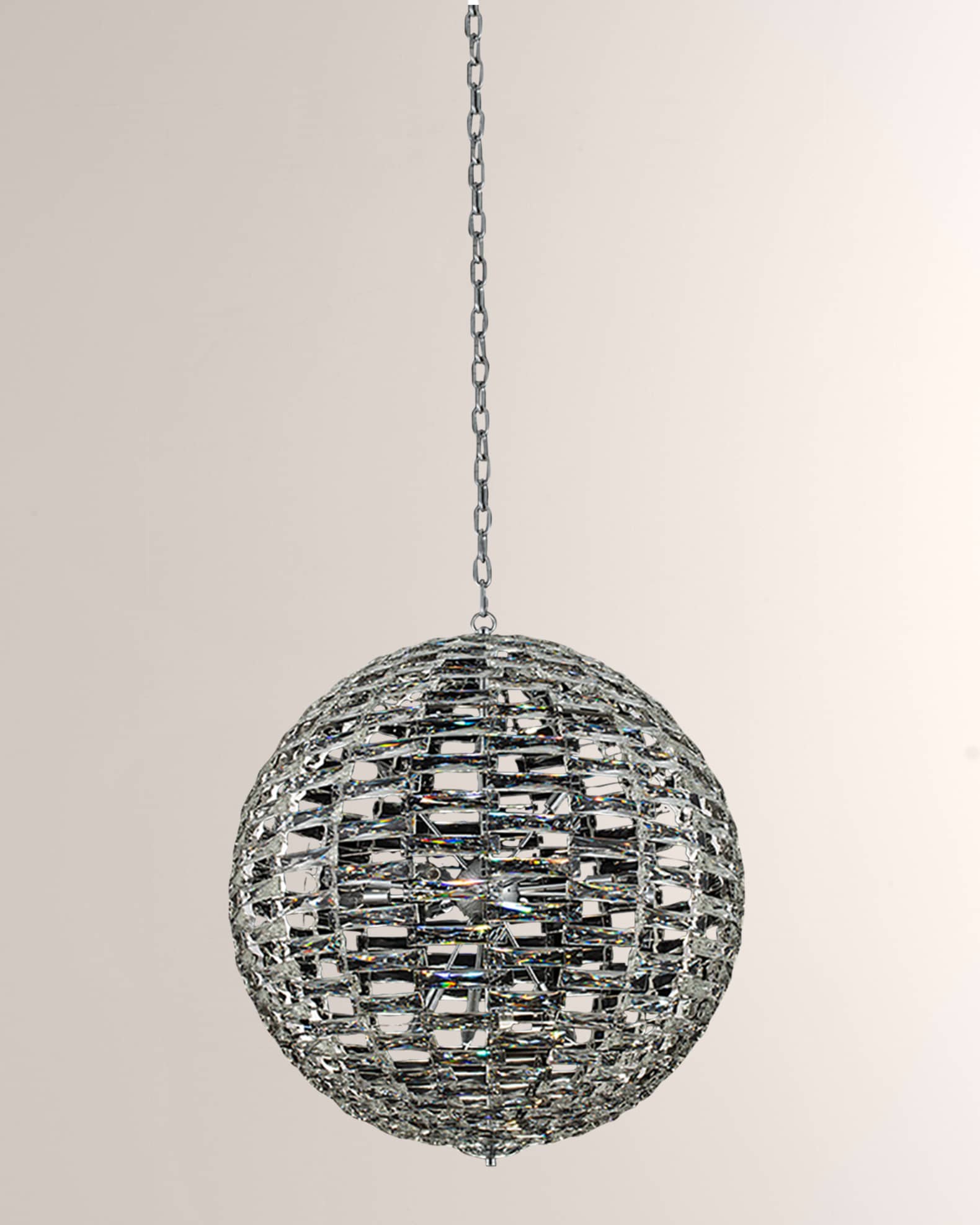 Allegri Crystal by Kalco Lighting 26 Alta Orb Pendant Light