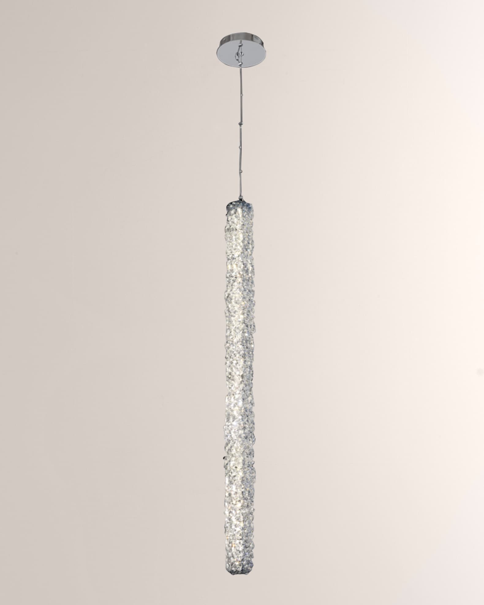 Allegri Crystal by Kalco Lighting Lina 1-Column LED Foyer Light