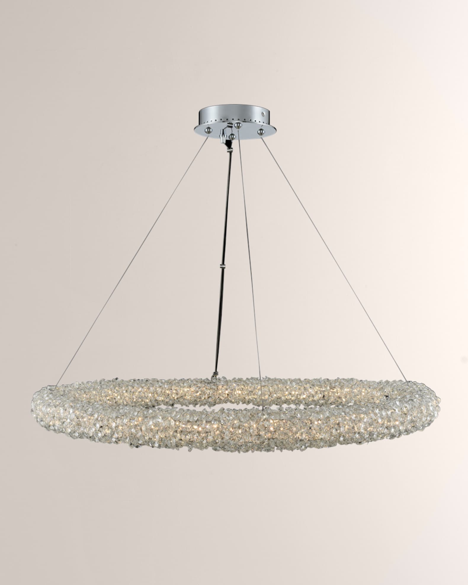 Allegri Crystal by Kalco Lighting Lina 32" LED Pendant Light