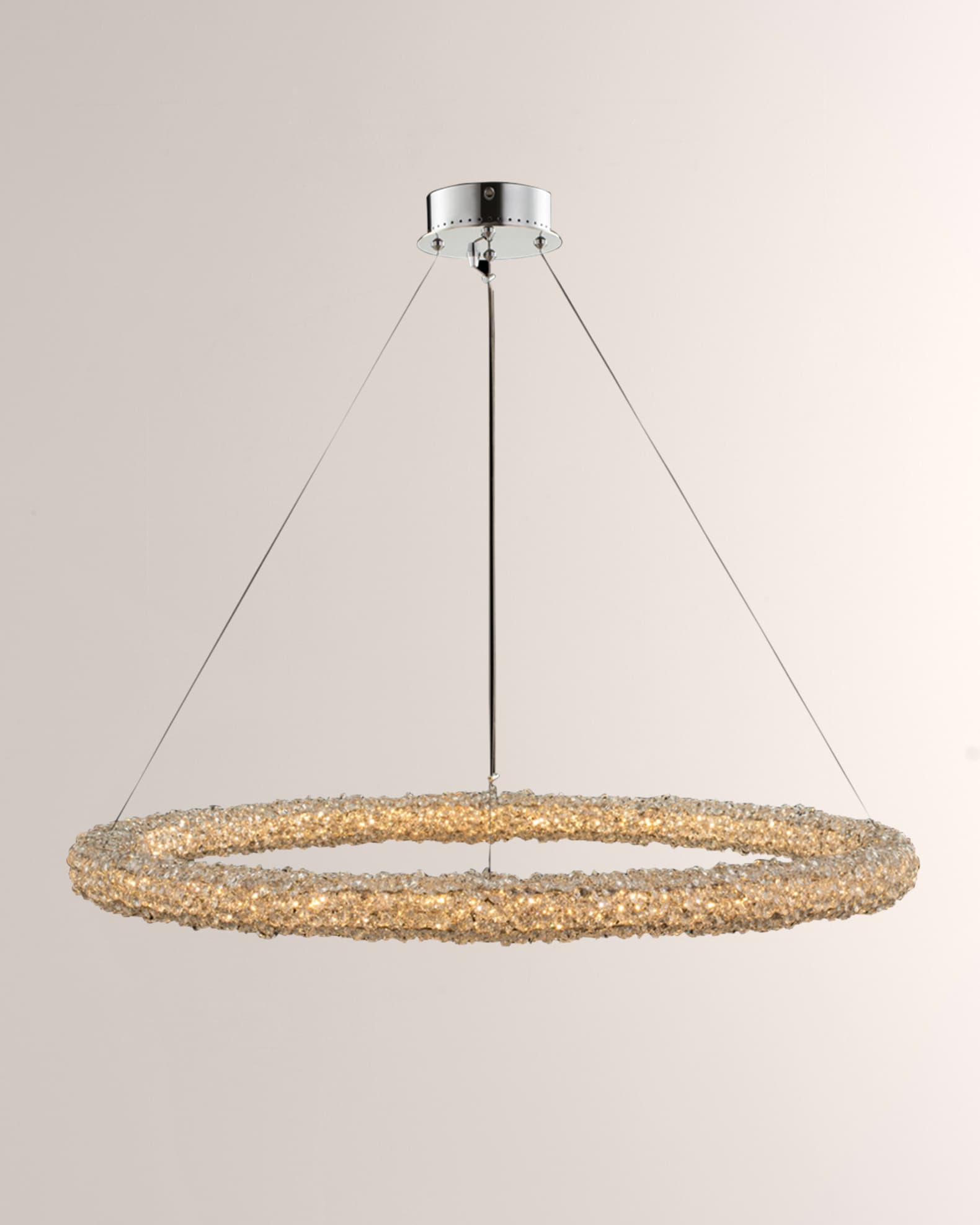 Allegri Crystal by Kalco Lighting Lina 38" LED Pendant Light