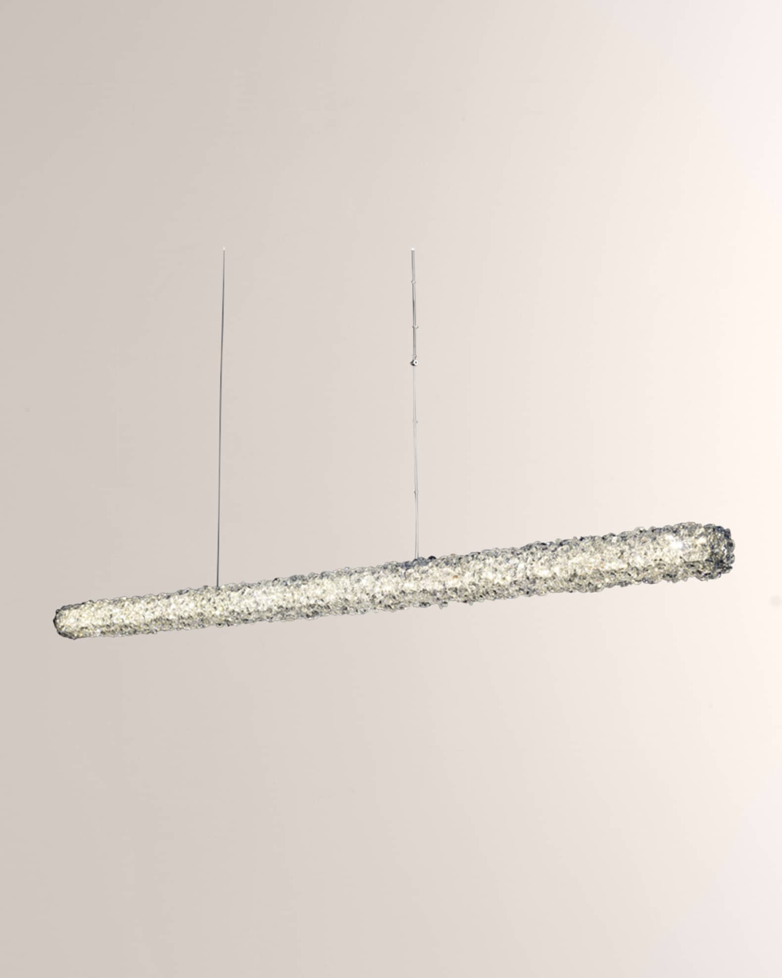 Allegri Crystal by Kalco Lighting Lina 62" LED Island Light