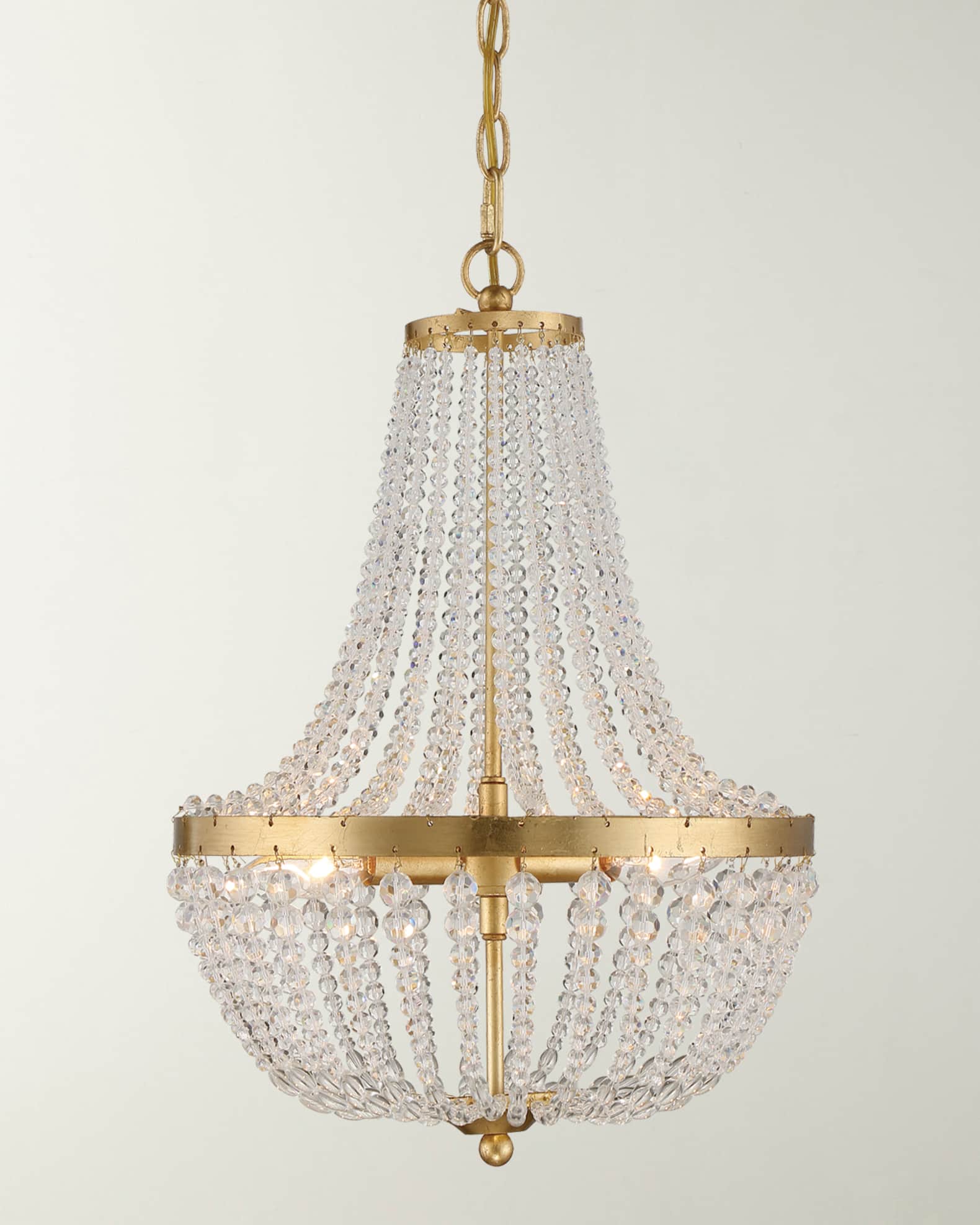 Aged gold chandelier hotsell