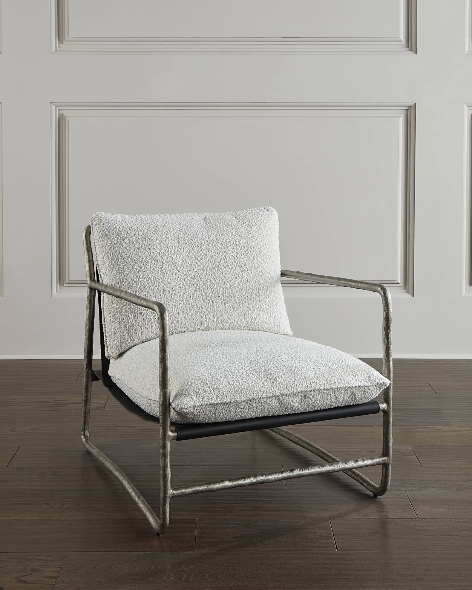 Grey sling chair hot sale