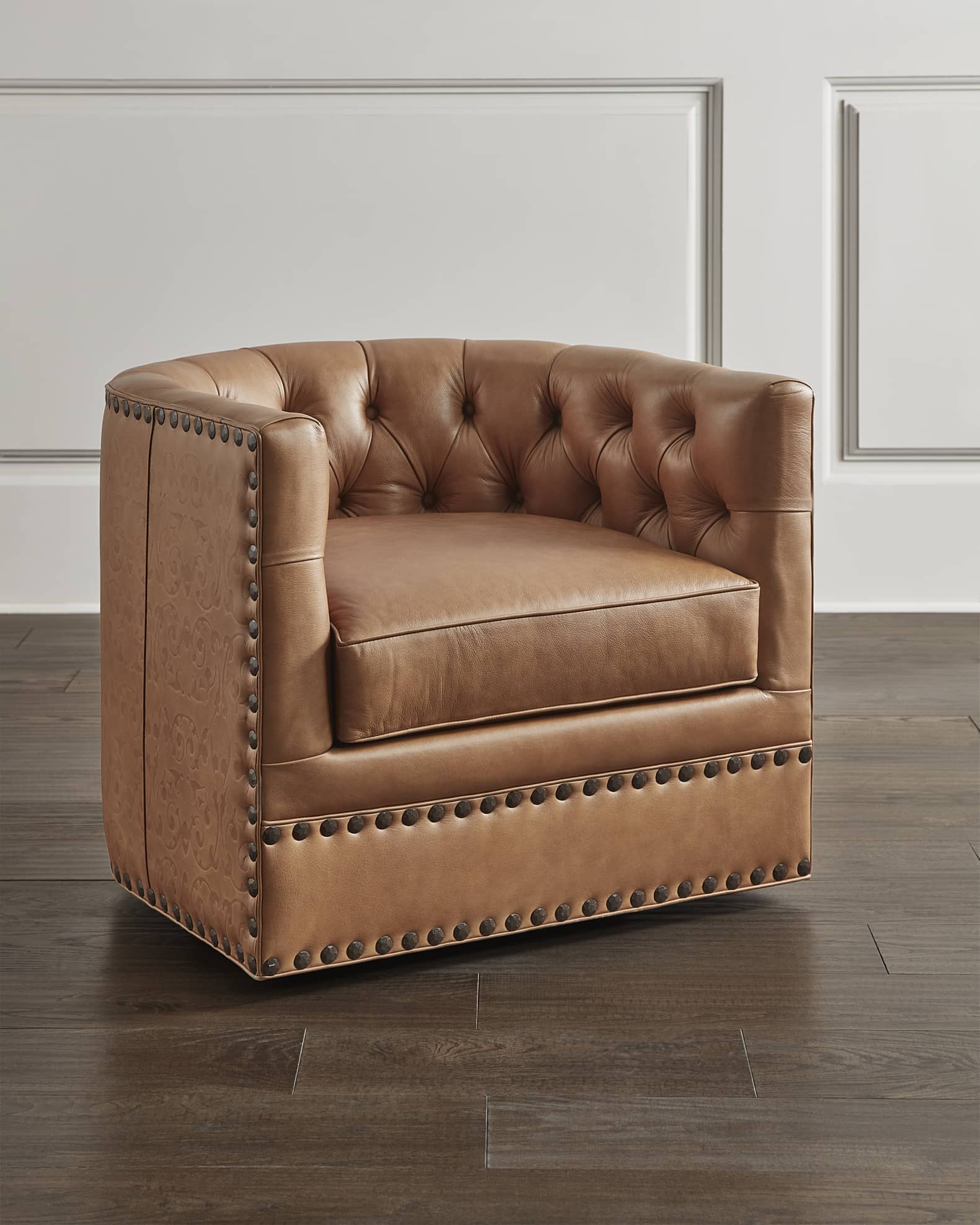 Tufted swivel rocker best sale