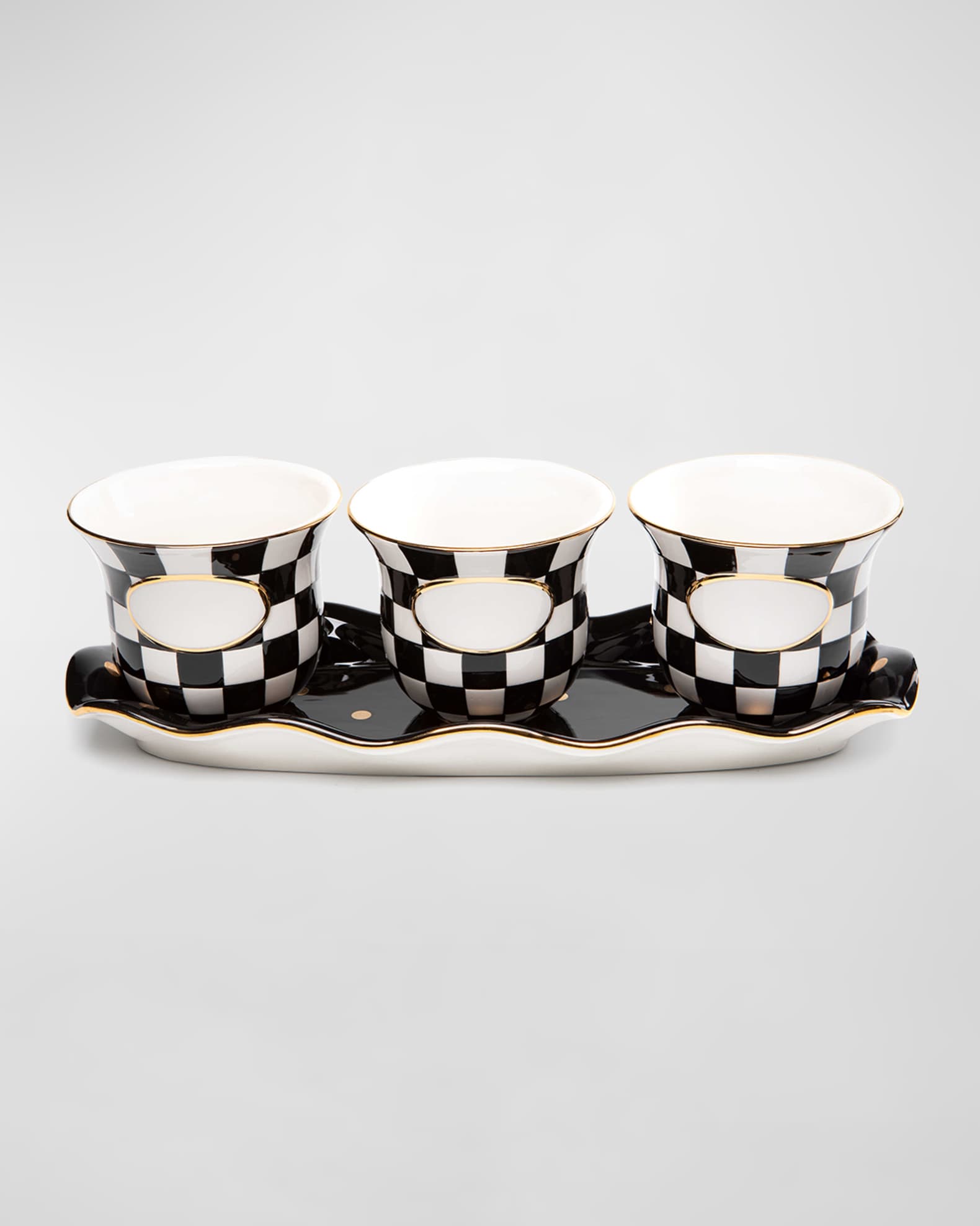 MacKenzie-Childs Courtly Check Herb Garden Set