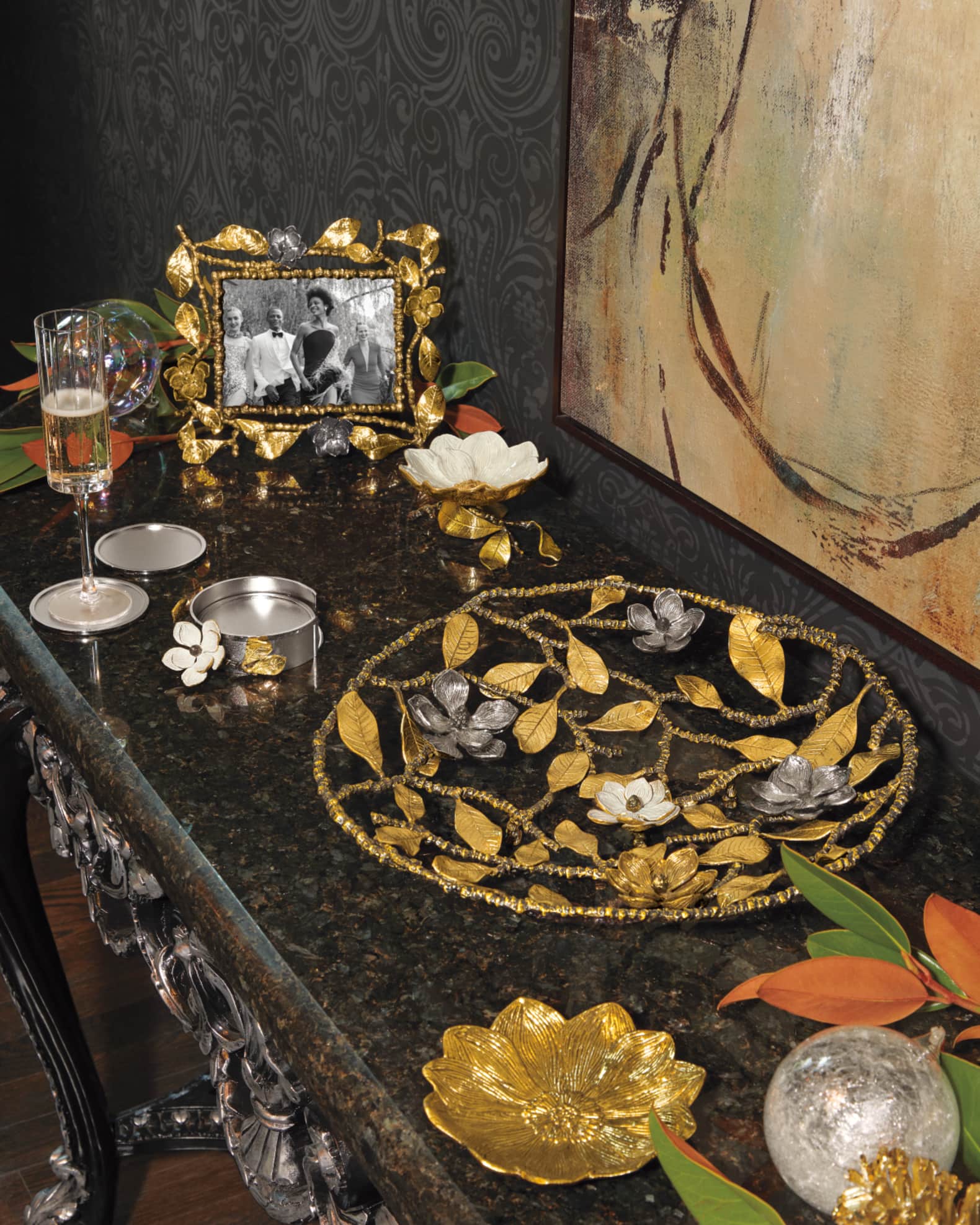 Michael Aram Vintage Bloom Catch All Tray | Horchow