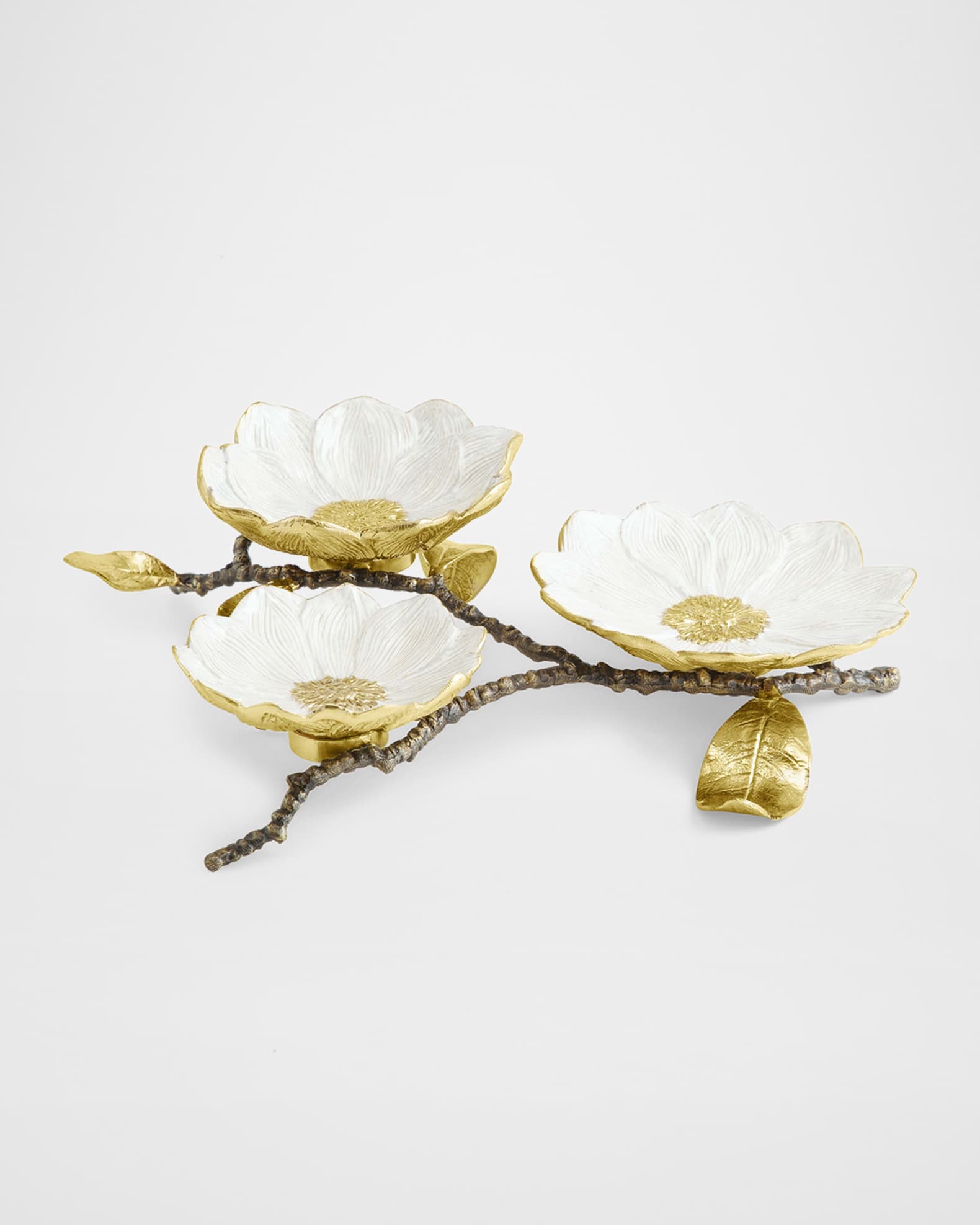 Michael Aram Vintage Bloom Triple Dish | Horchow