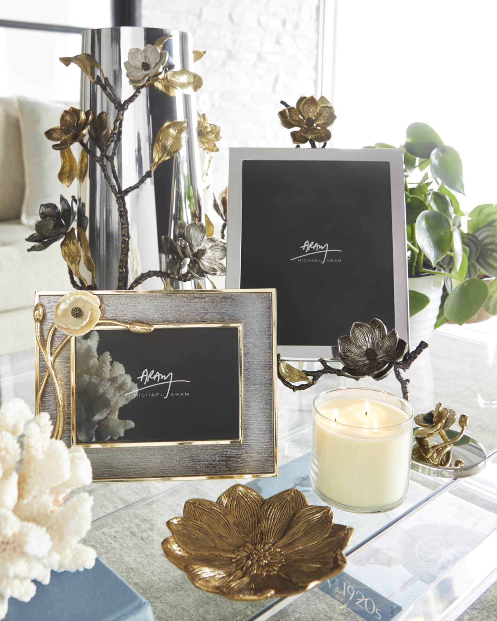 Michael Aram Vintage Bloom Easel Frame, 8