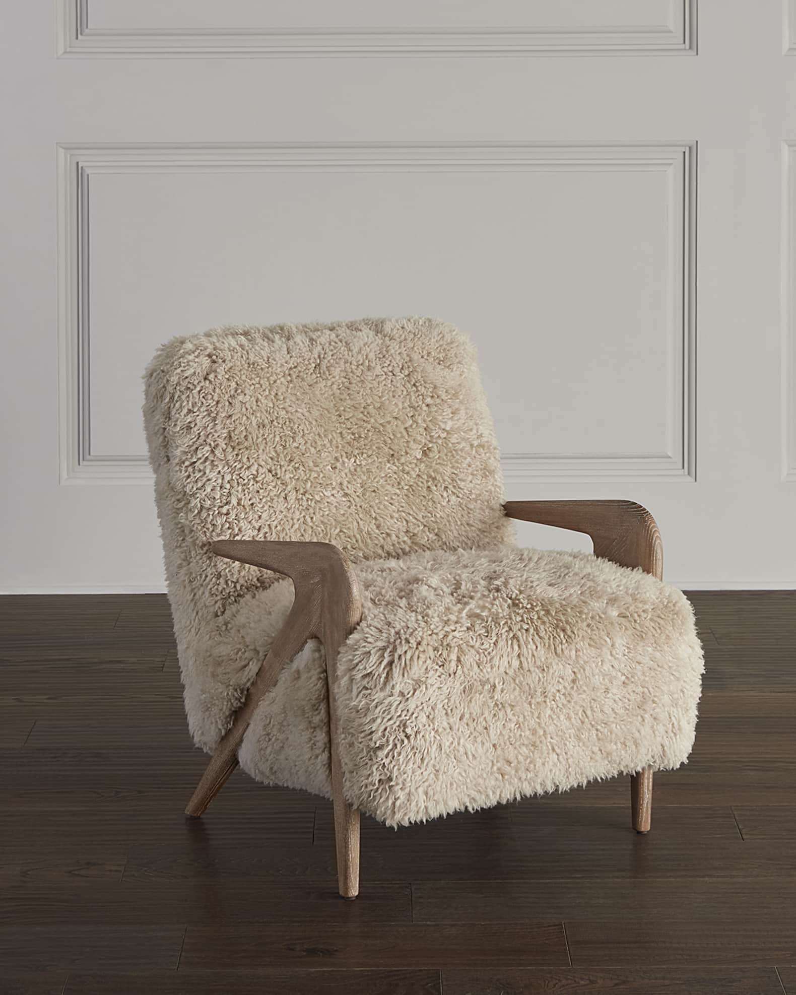 Sheepskin occasional chair hotsell