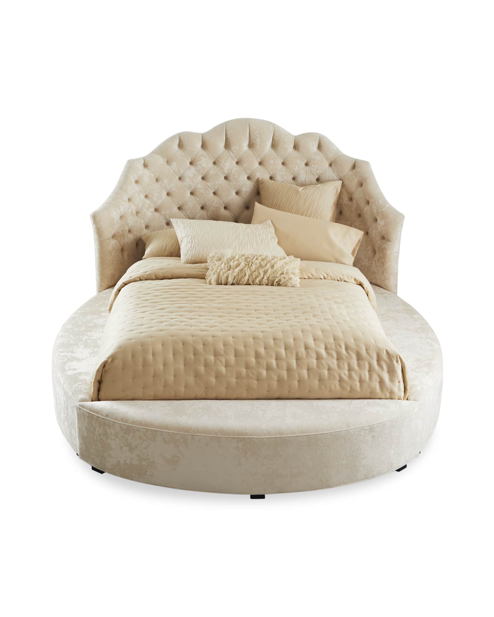 Round king best sale size mattress