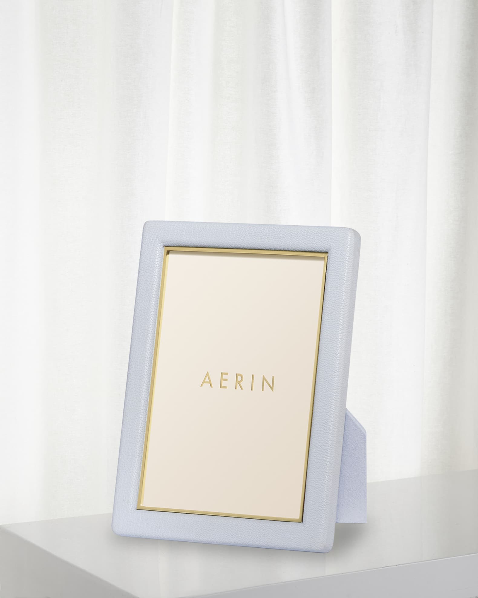 AERIN Piero Leather Photo Frame, 4" x 6" Horchow