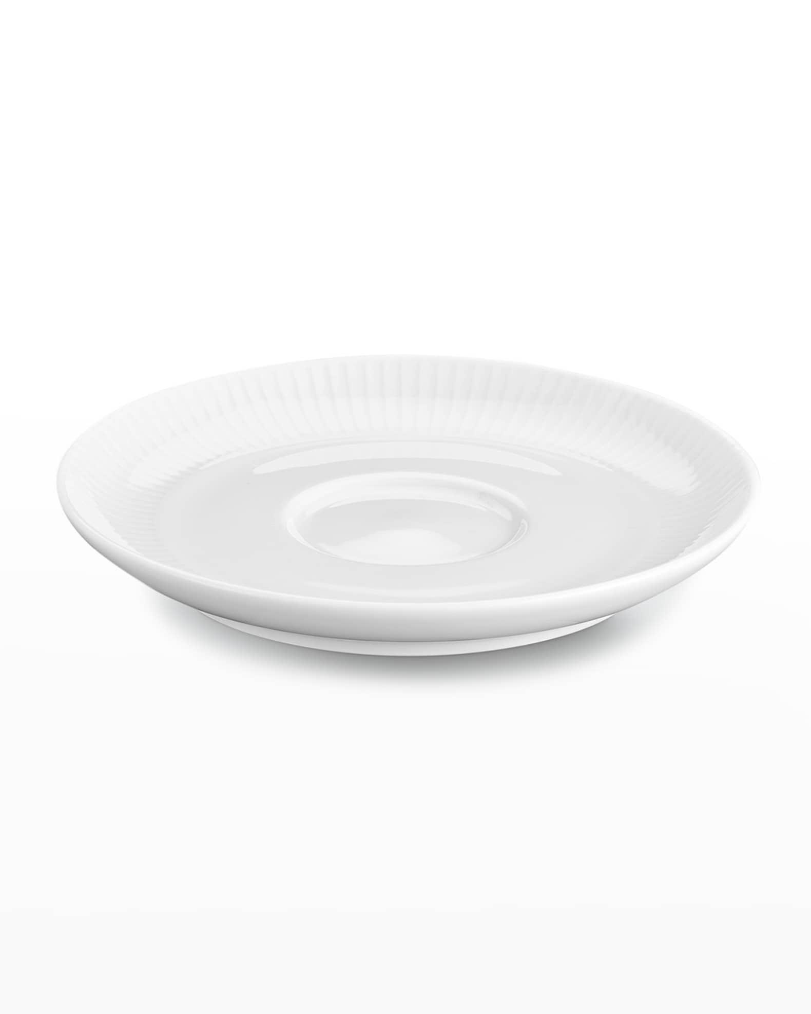Tazza In Porcellana Pillivuyt Plisse – 255 G, Design Classico Francese