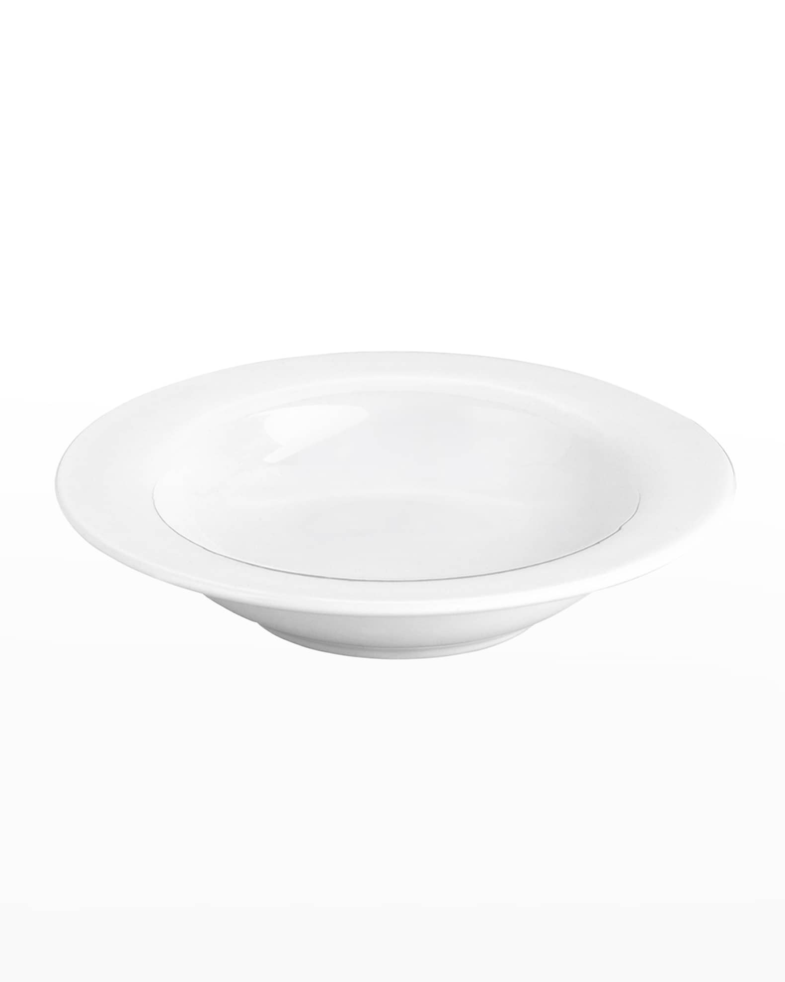 PILLIVUYT Sancerre Set Of 6 Butter/Jam Dishes - 3.75" Diam.