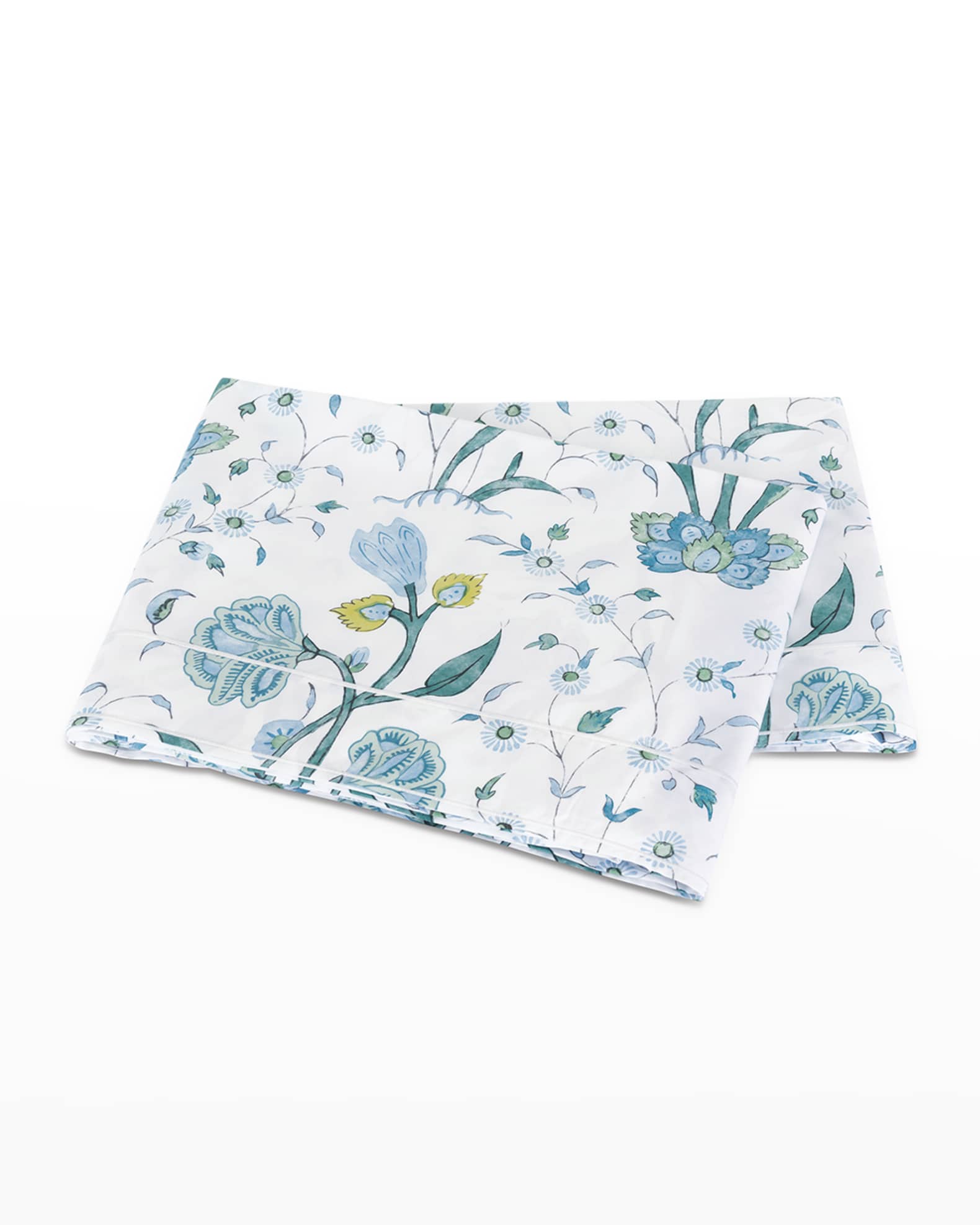 Matouk Schumacher Khilana Flat Sheet, FULLQUEEN Horchow