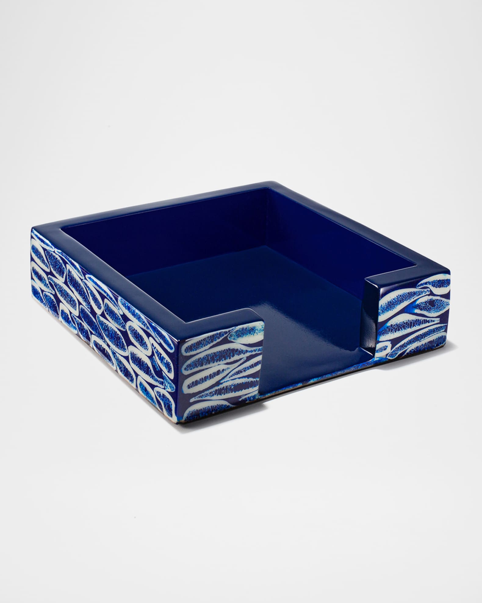 Blue napkin holder clearance