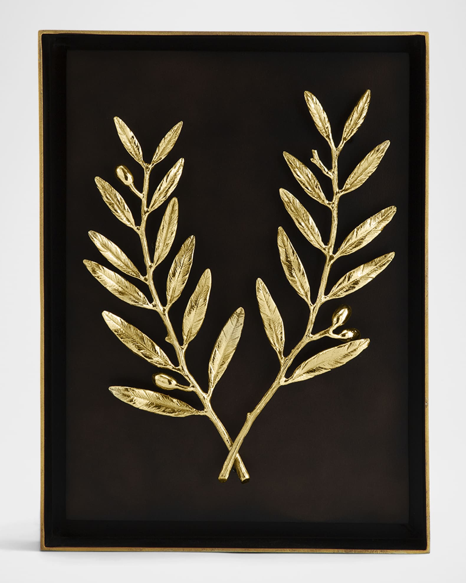 Michael Aram OIive Branch Shadow Box