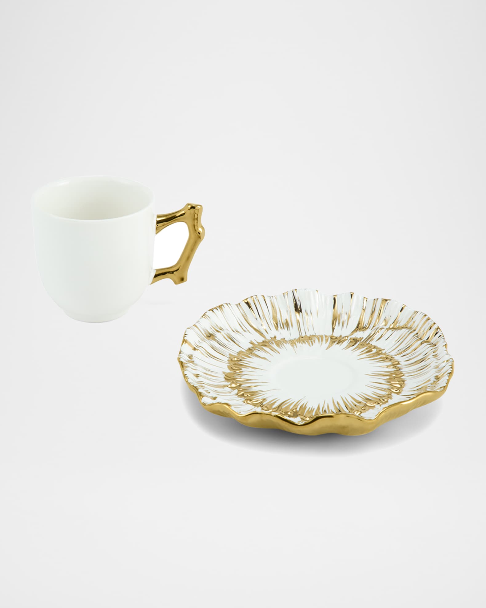 Michael Aram Anemone Demitasse Set Horchow