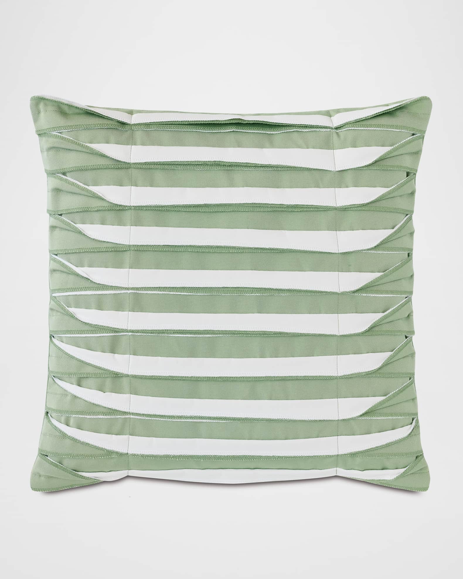 Eastern Accents Plisse Pleated Decorative Pillow
