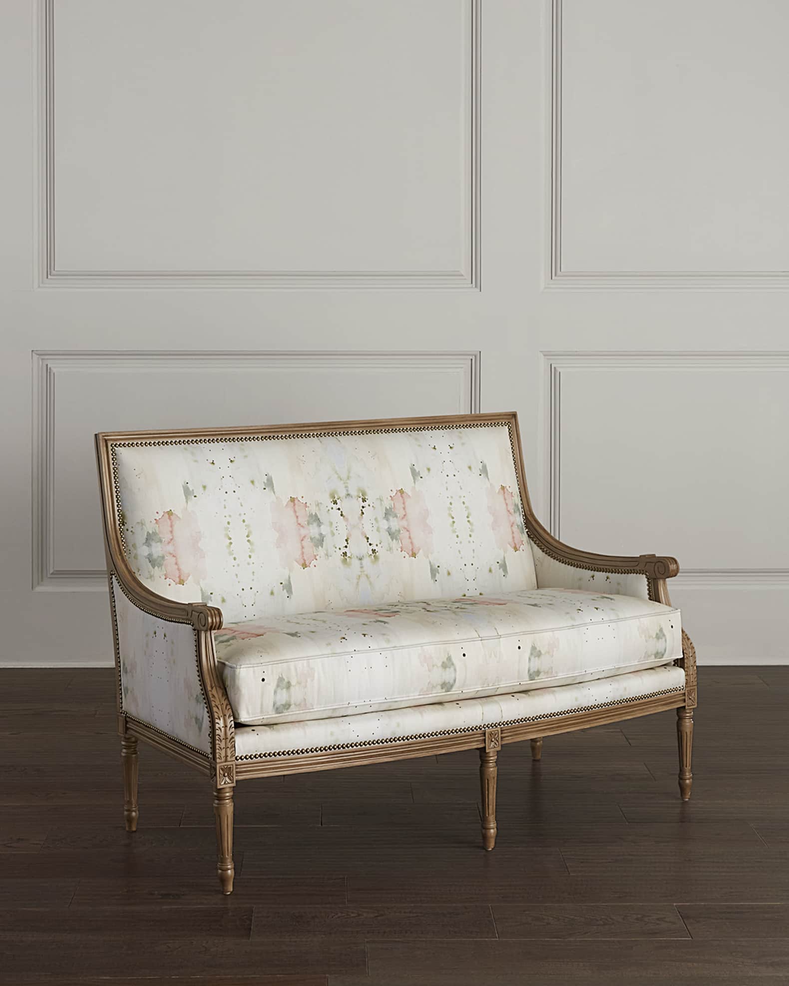 Horchow settee deals