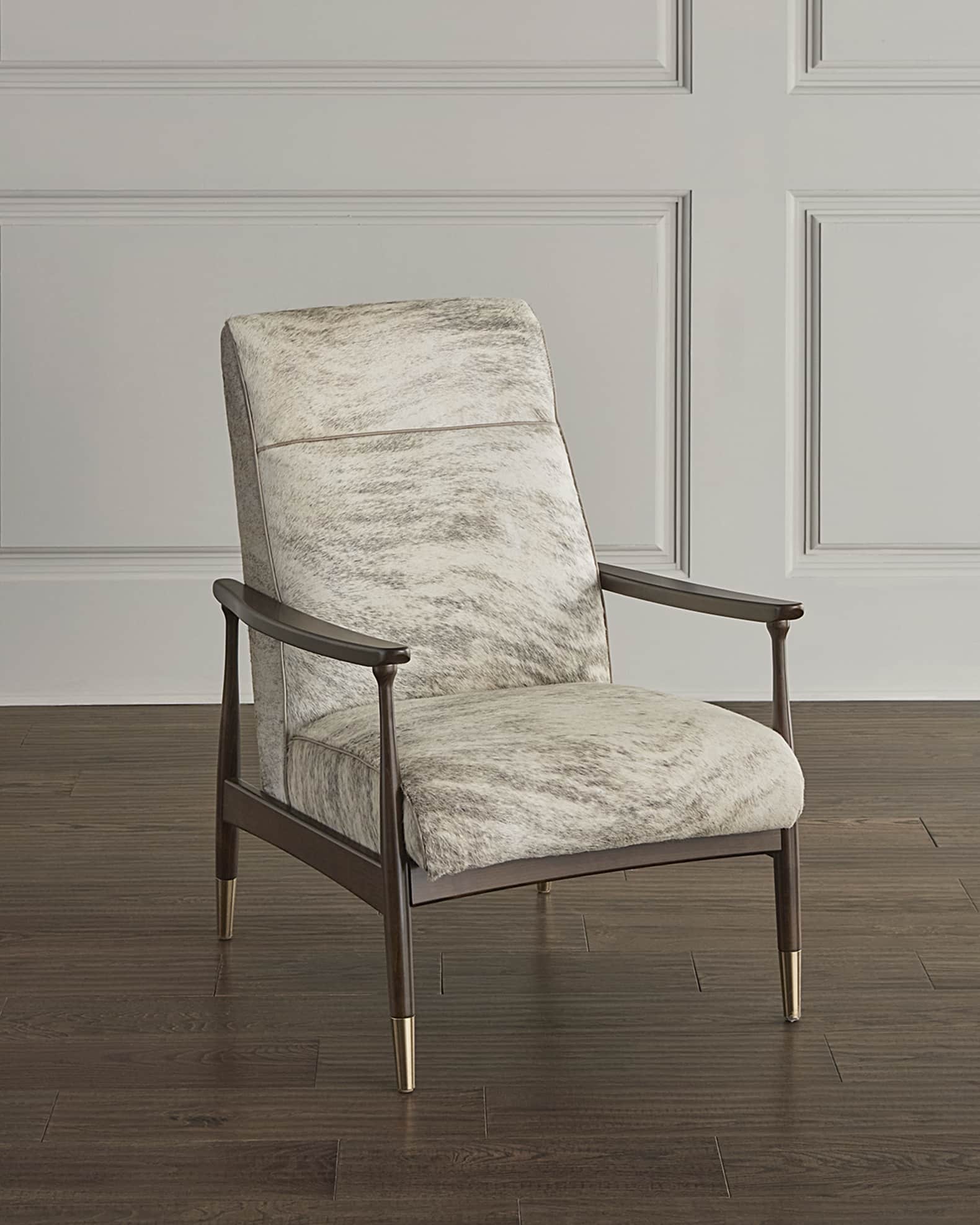 Massoud Noah Hair on Hide Accent Chair