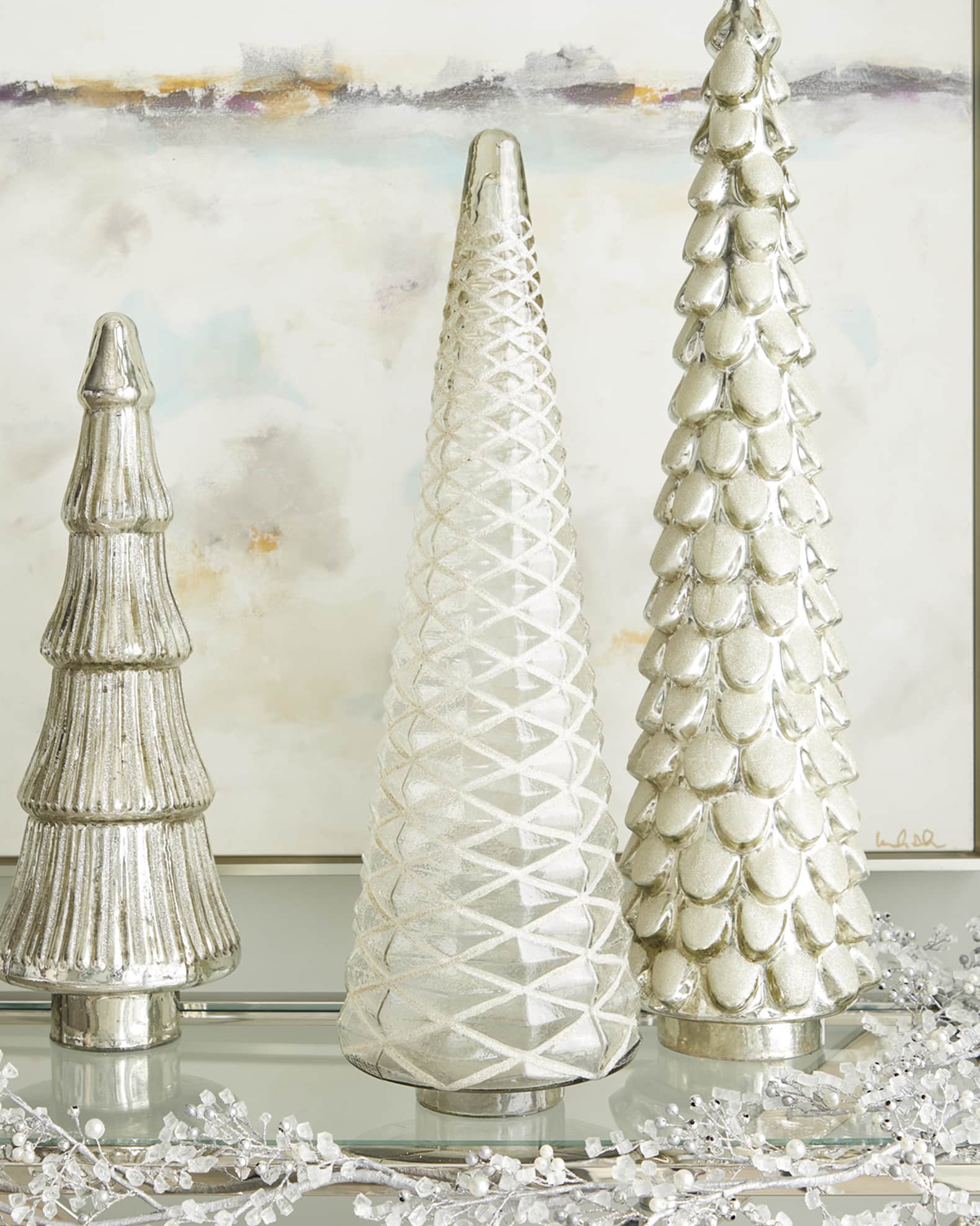 Stalwart Homestyles 26" Decorative Glass Tree Horchow