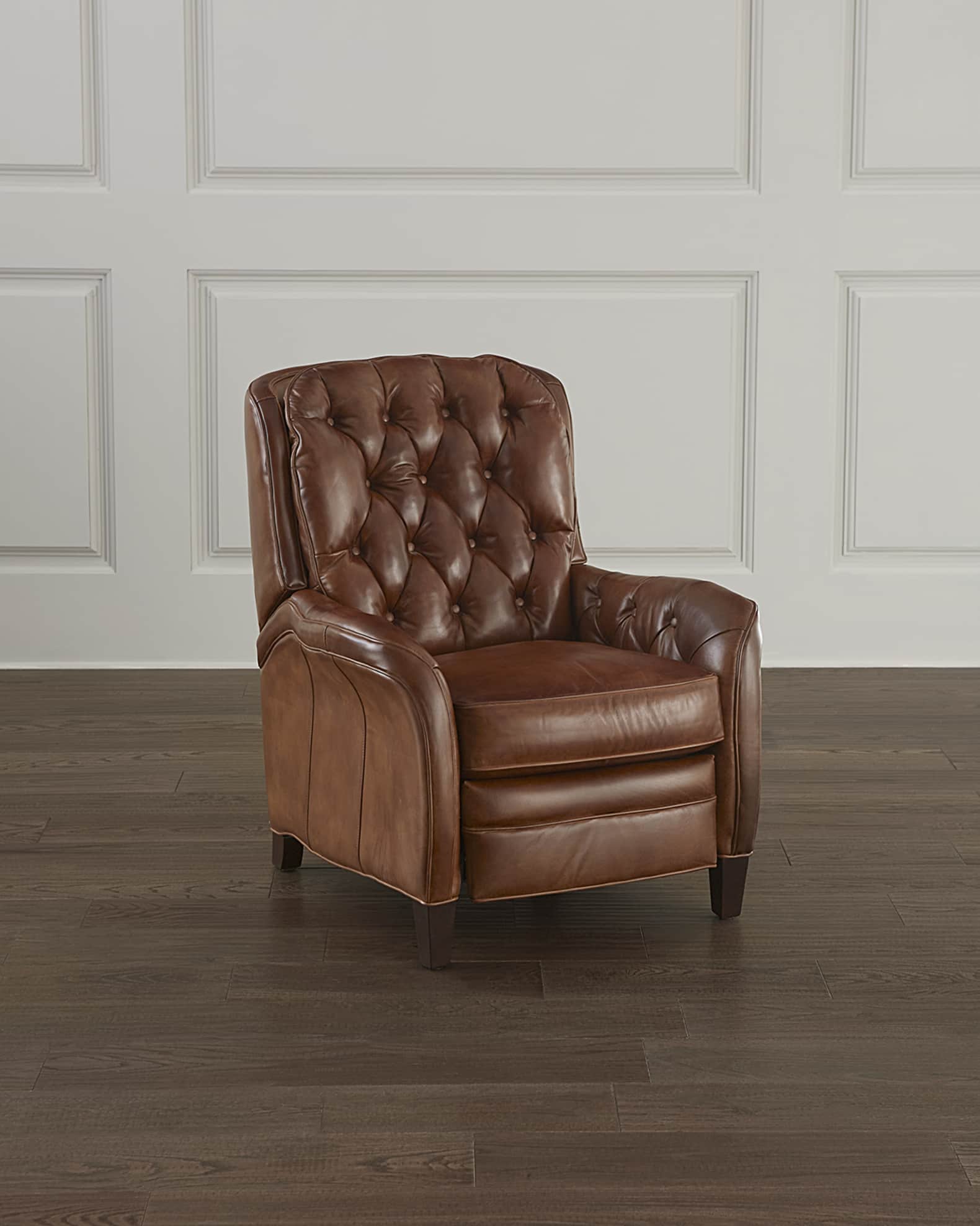 Luxury leather recliner chairs on sale