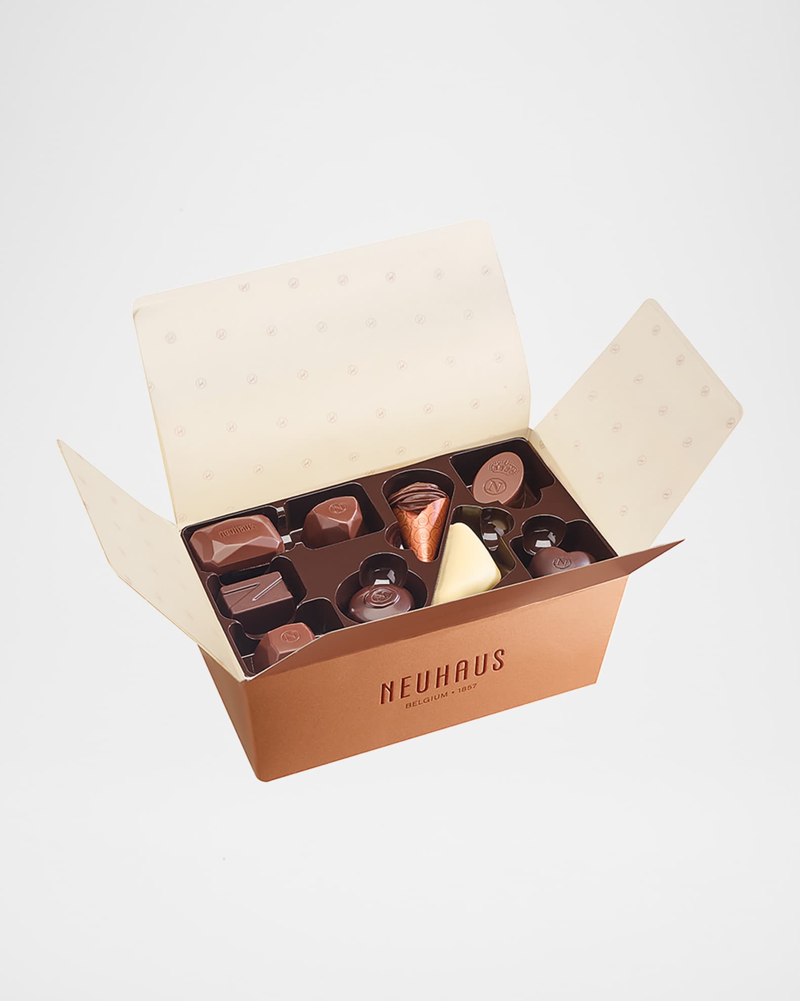 Neuhaus Chocolate Classic Ballotin 18-Piece Chocolate Set, 1/2lb