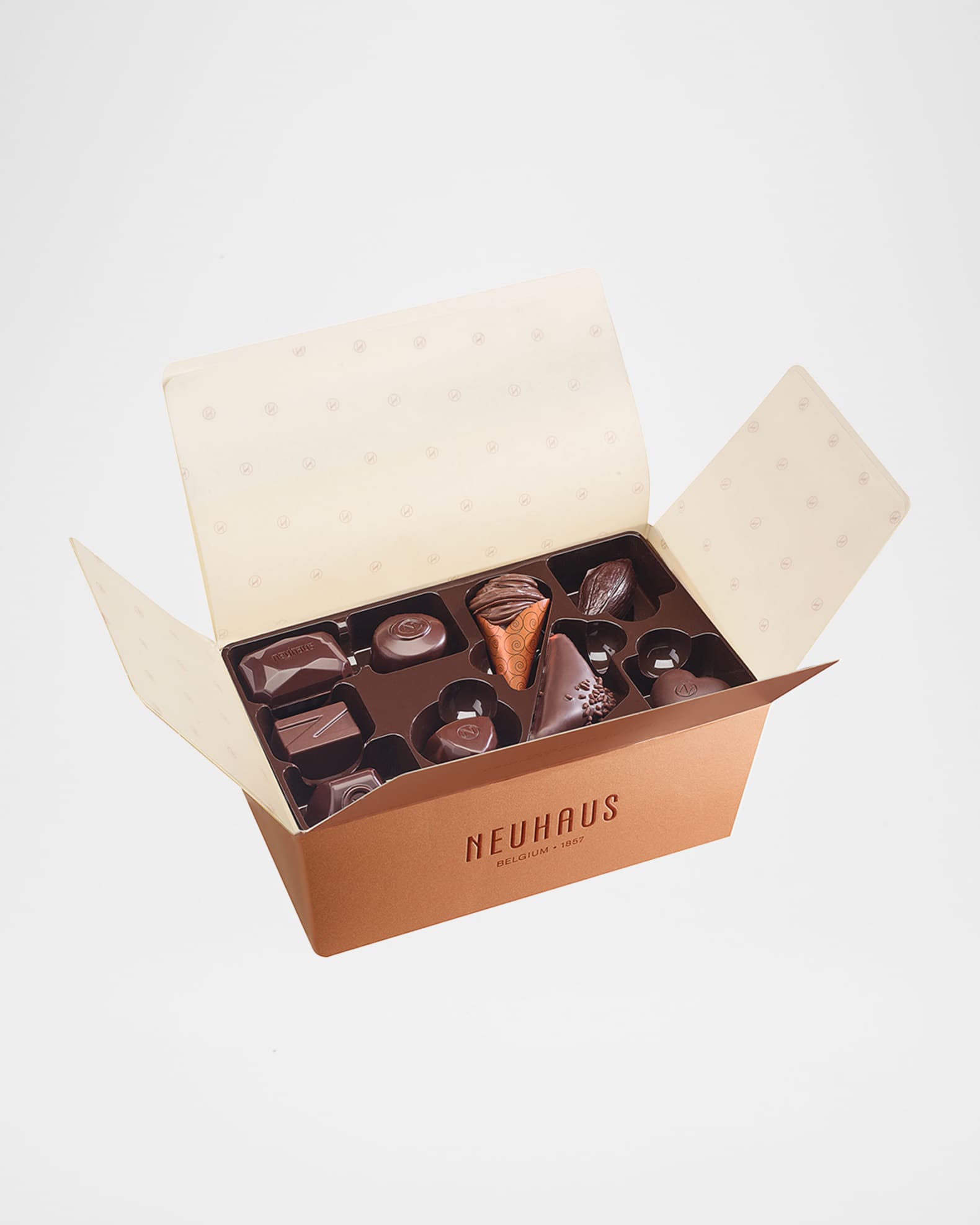 Neuhaus Chocolate All Dark Ballotin 19-Piece Chocolate, 1/2lb