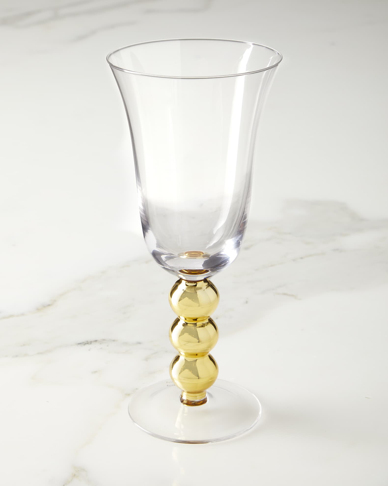 Glass goblet discount tops