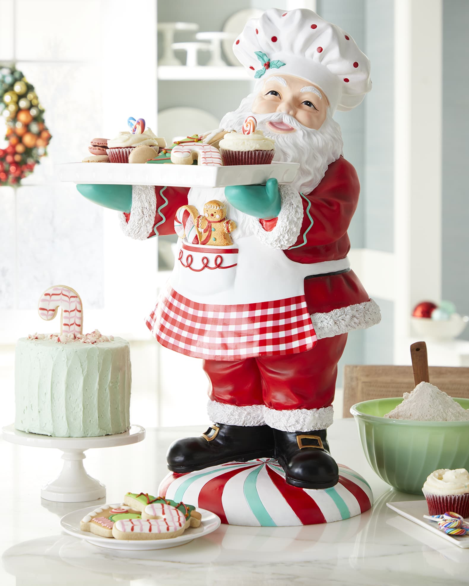 Mark Roberts Santa Server Tray | Horchow