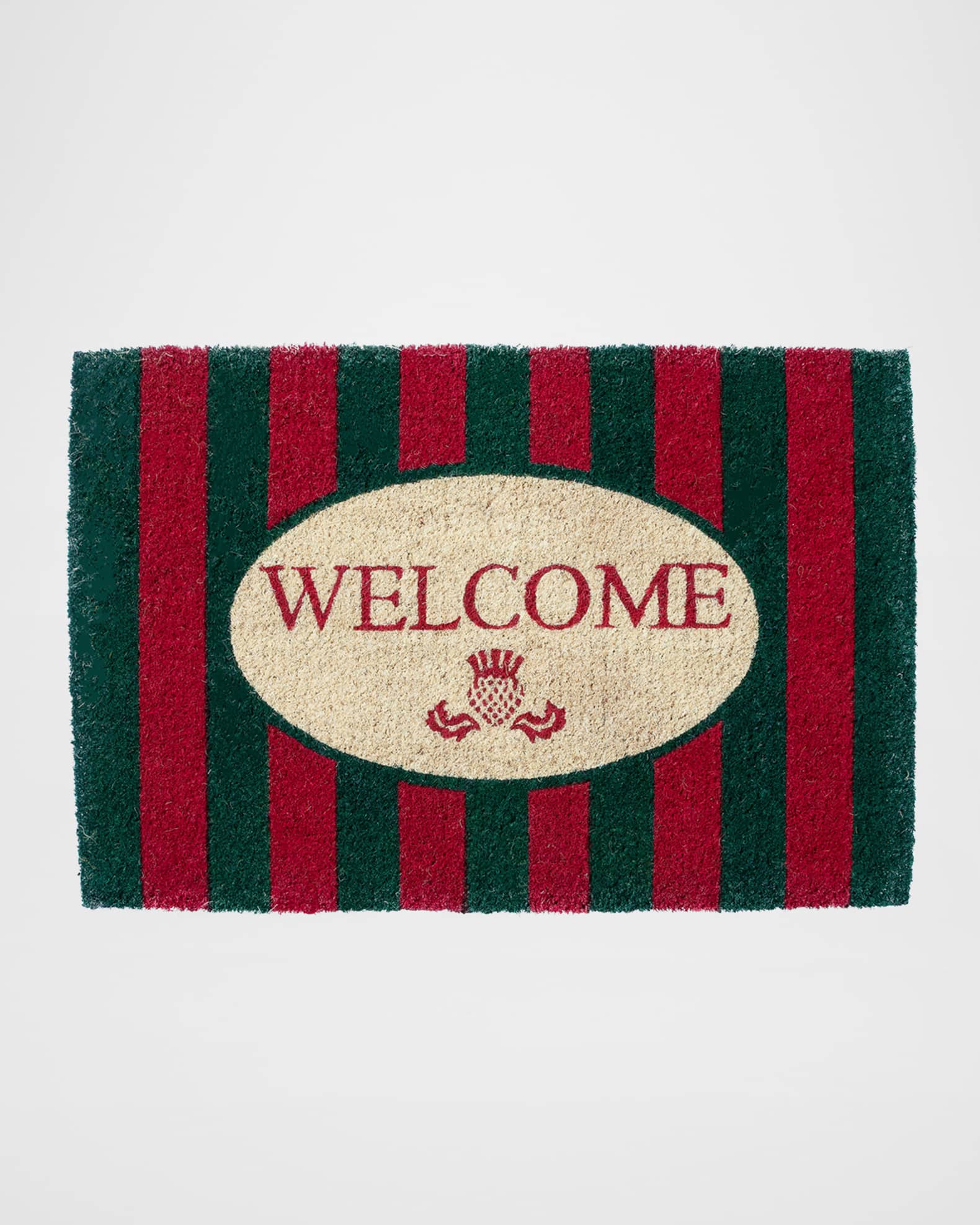 MacKenzie-Childs Awning Stripe Welcome Mat