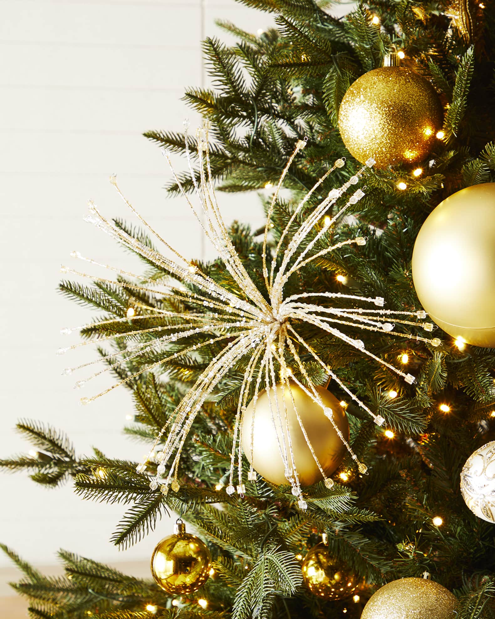 Neiman Marcus Gold & Silver Christmas Spray Horchow
