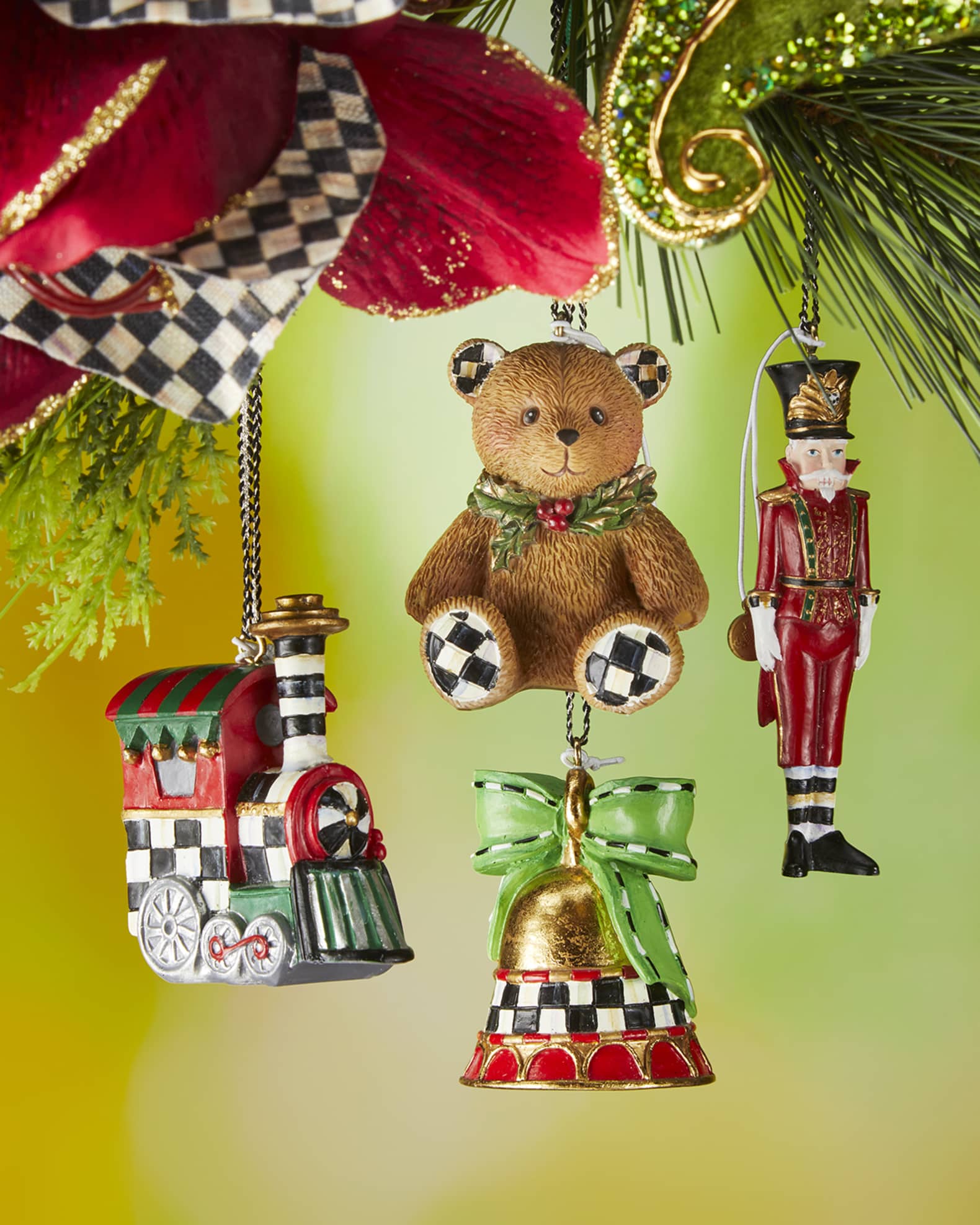 MacKenzieChilds Toyland Ornaments, Set of 4 Horchow