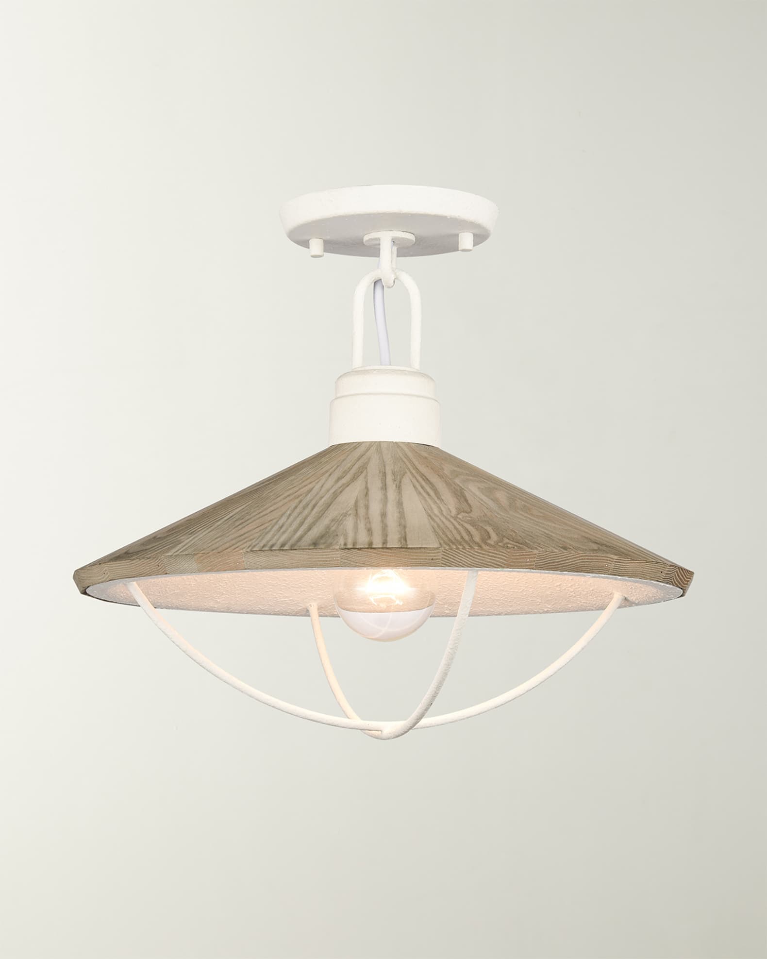 Cape May 1-Light Semi Flush Mount