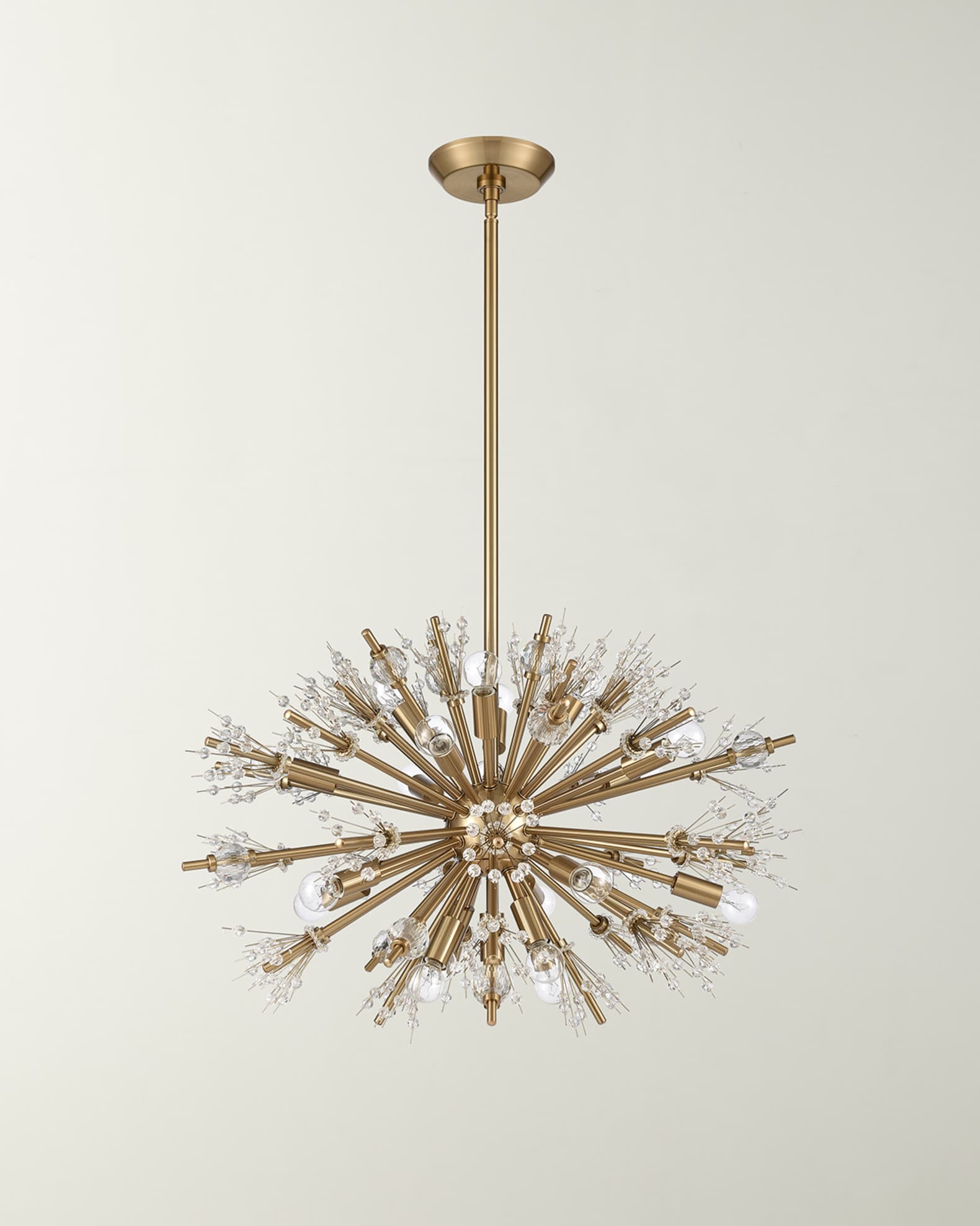 Starburst top light fixture