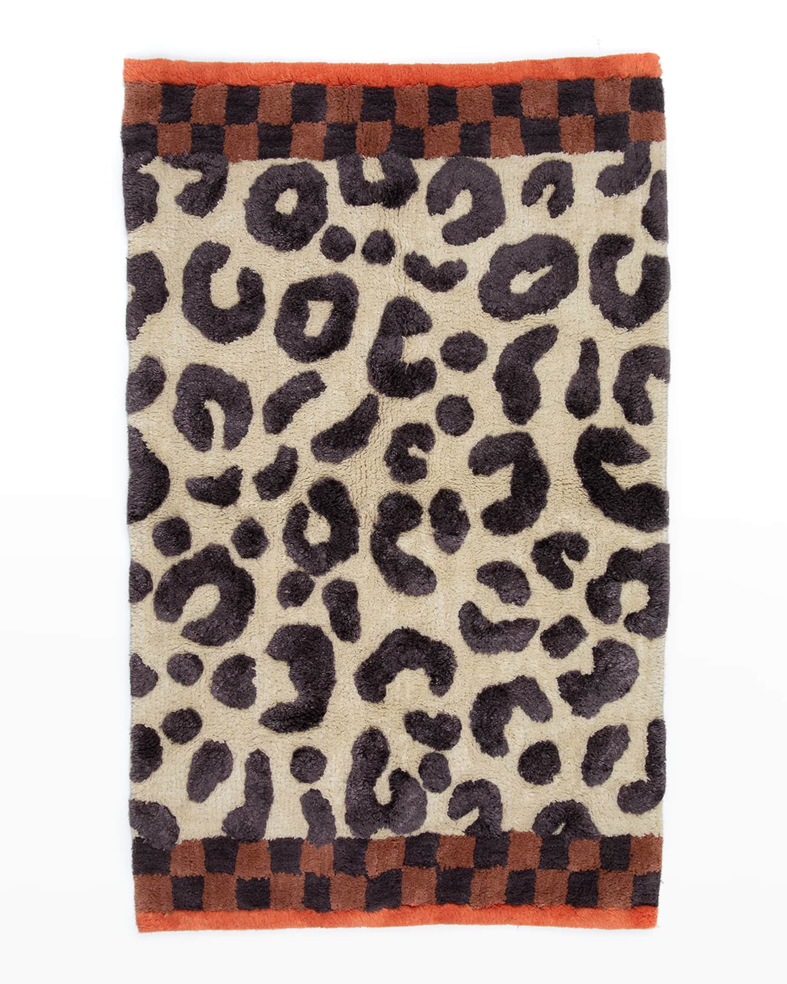MacKenzieChilds 25" x 37" Serengeti Bath Rug Horchow