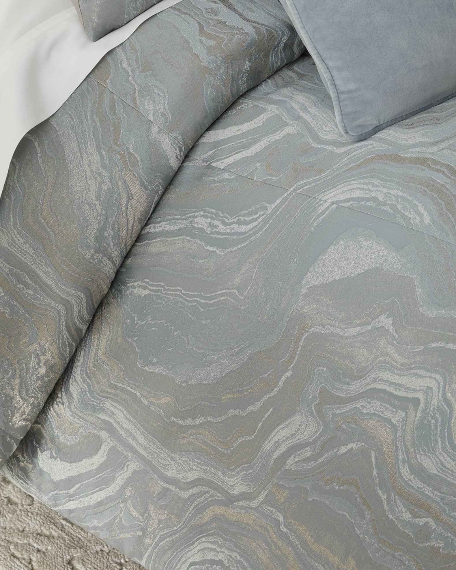 Olivia Quido Manon 3Piece Comforter Set, QUEEN Horchow