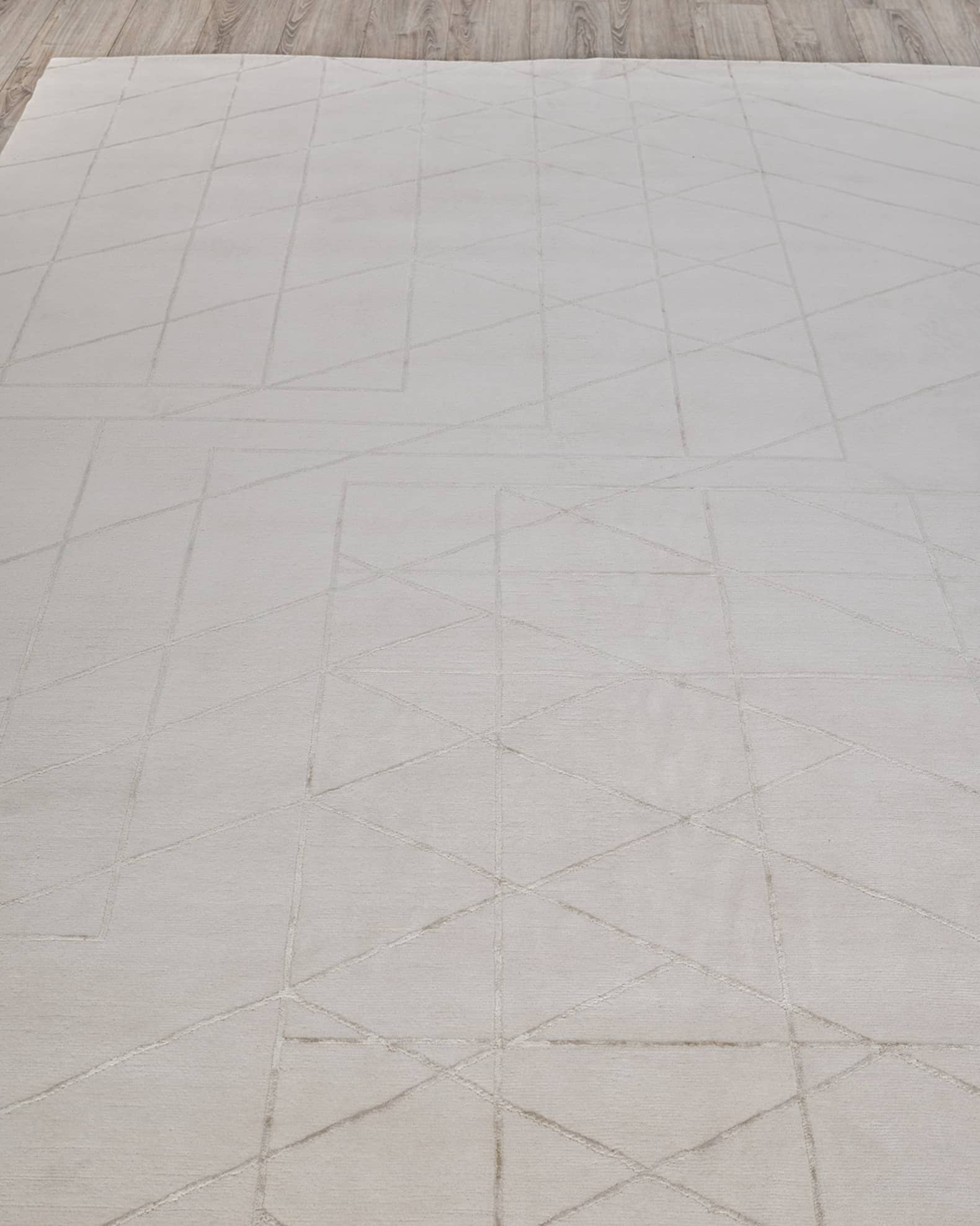 Exquisite Rugs Brees Hand-Knotted Rug, 9' x 12'